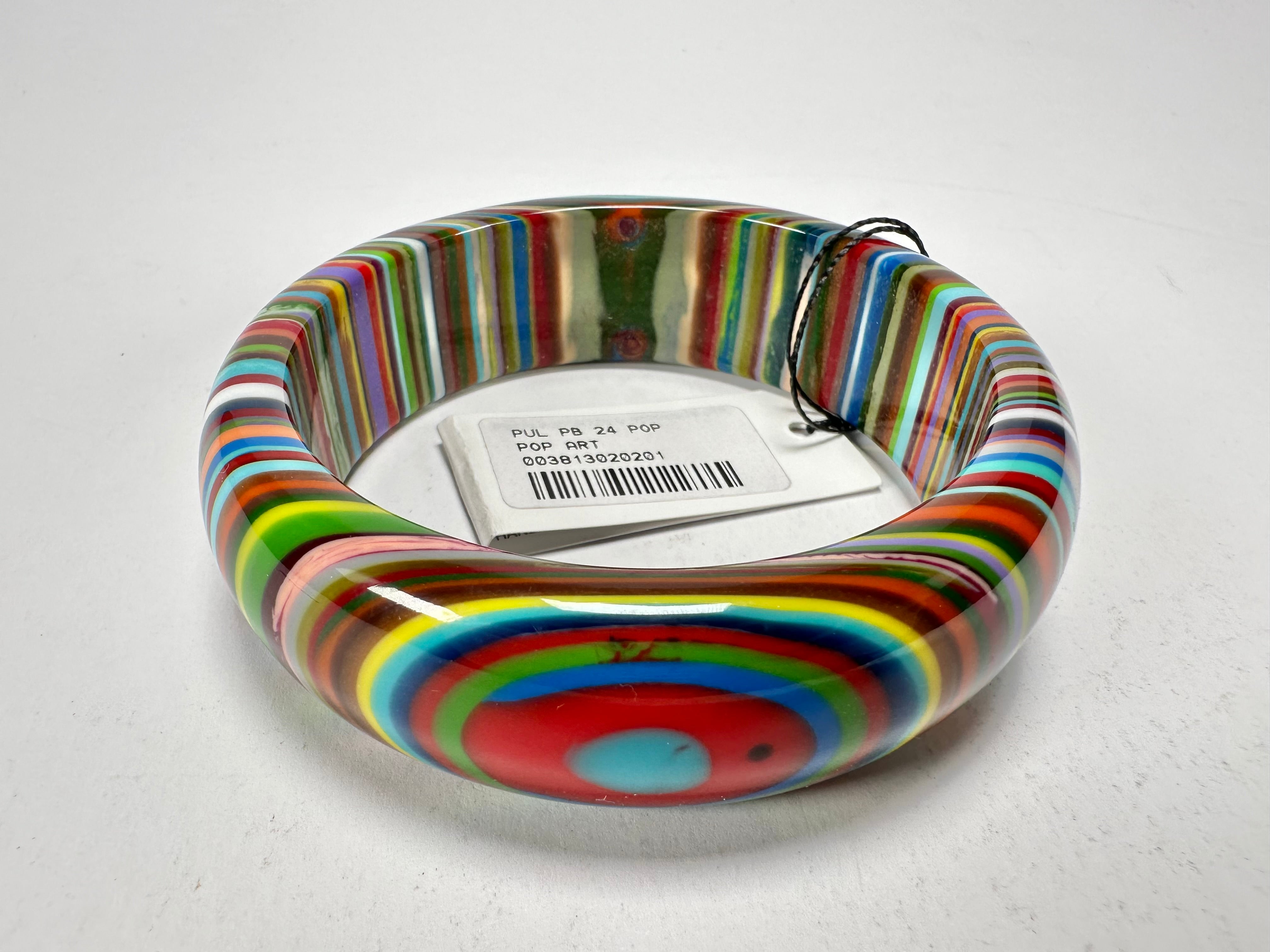 Sobral - Pop Art "PB24" Solid Resin Bangle ( 003813 )