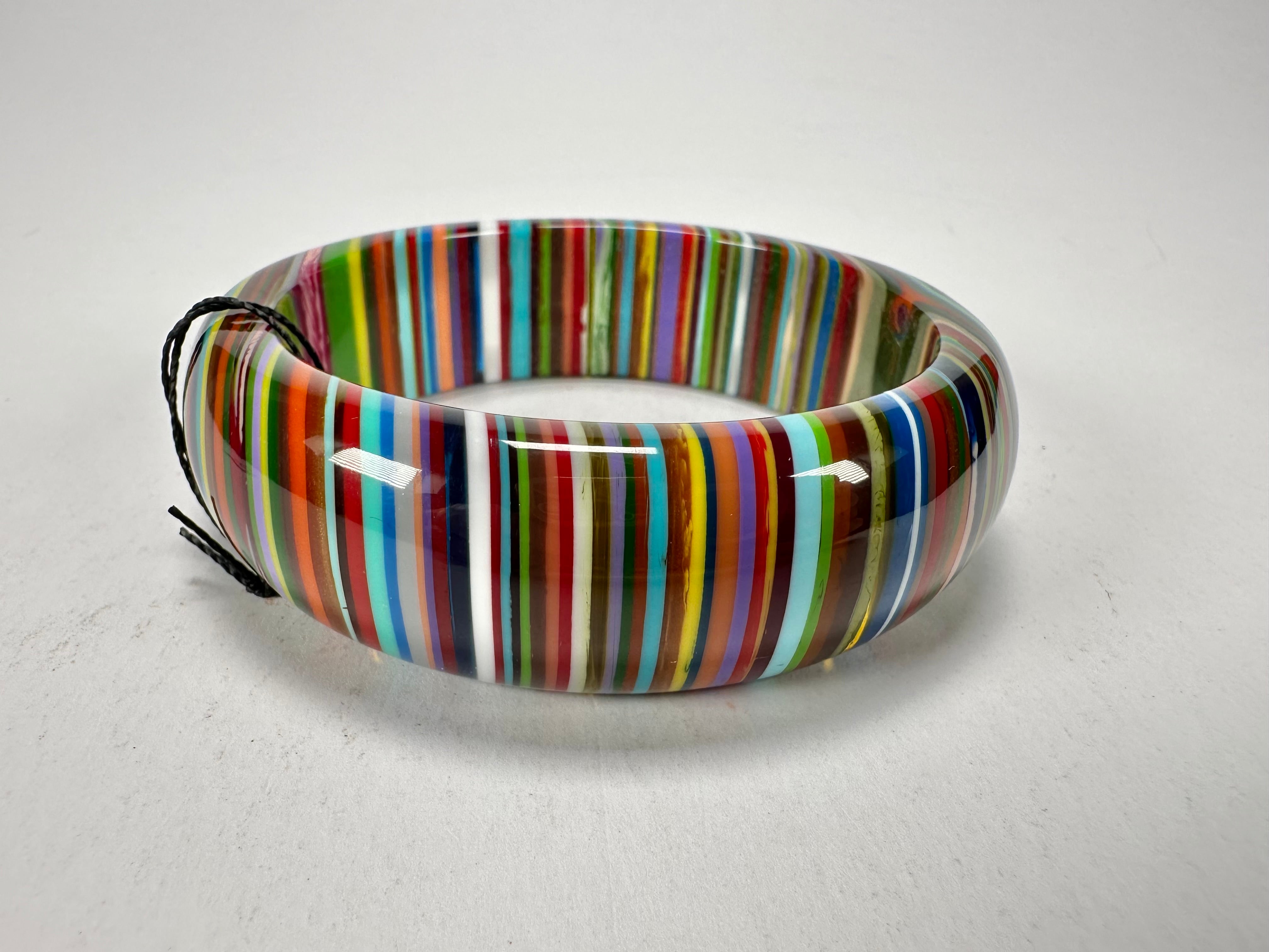 Sobral - Pop Art "PB24" Solid Resin Bangle ( 003813 )