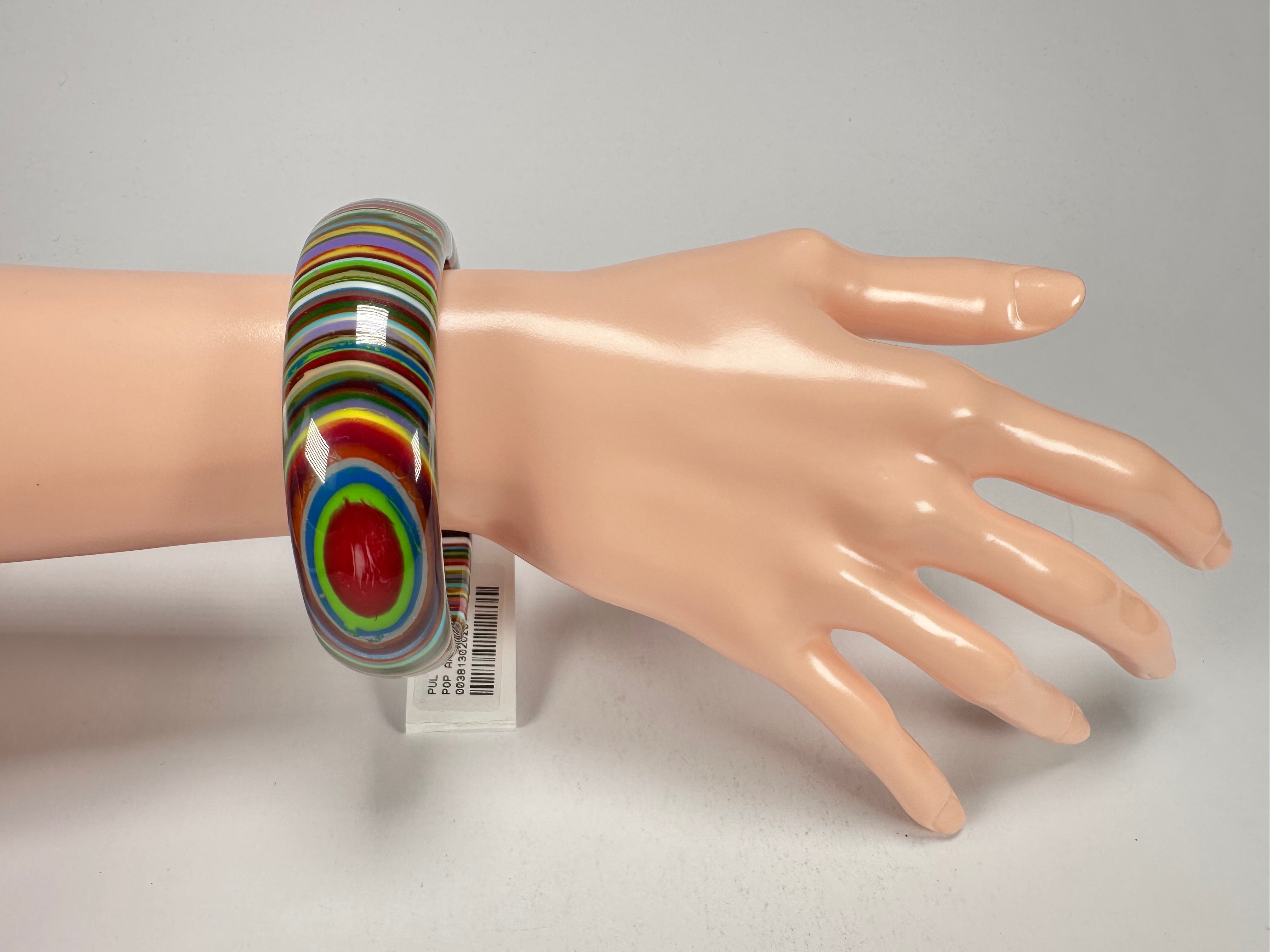 Sobral - Pop Art "PB24" Solid Resin Bangle ( 003813 )