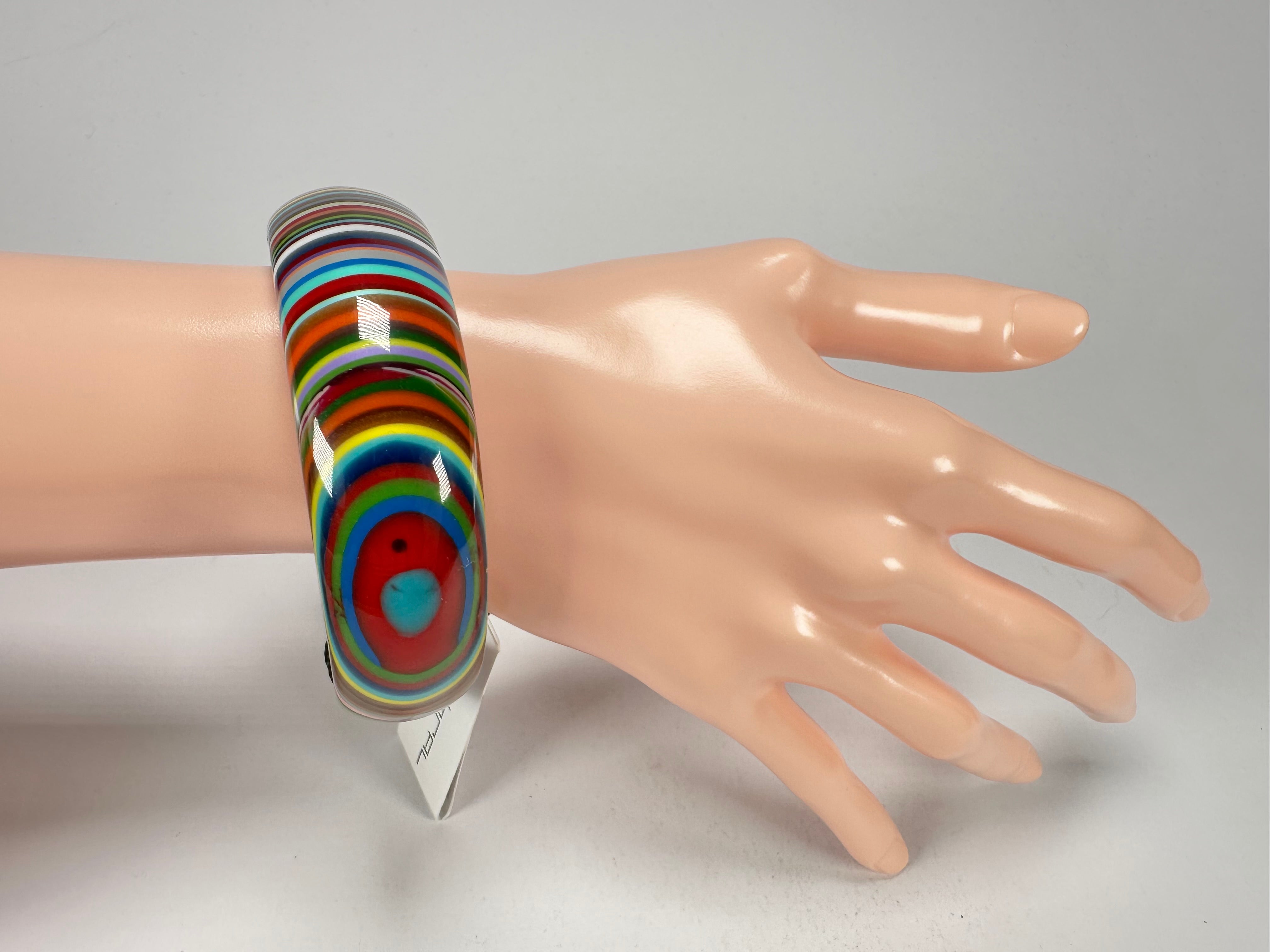 Sobral - Pop Art "PB24" Solid Resin Bangle ( 003813 )