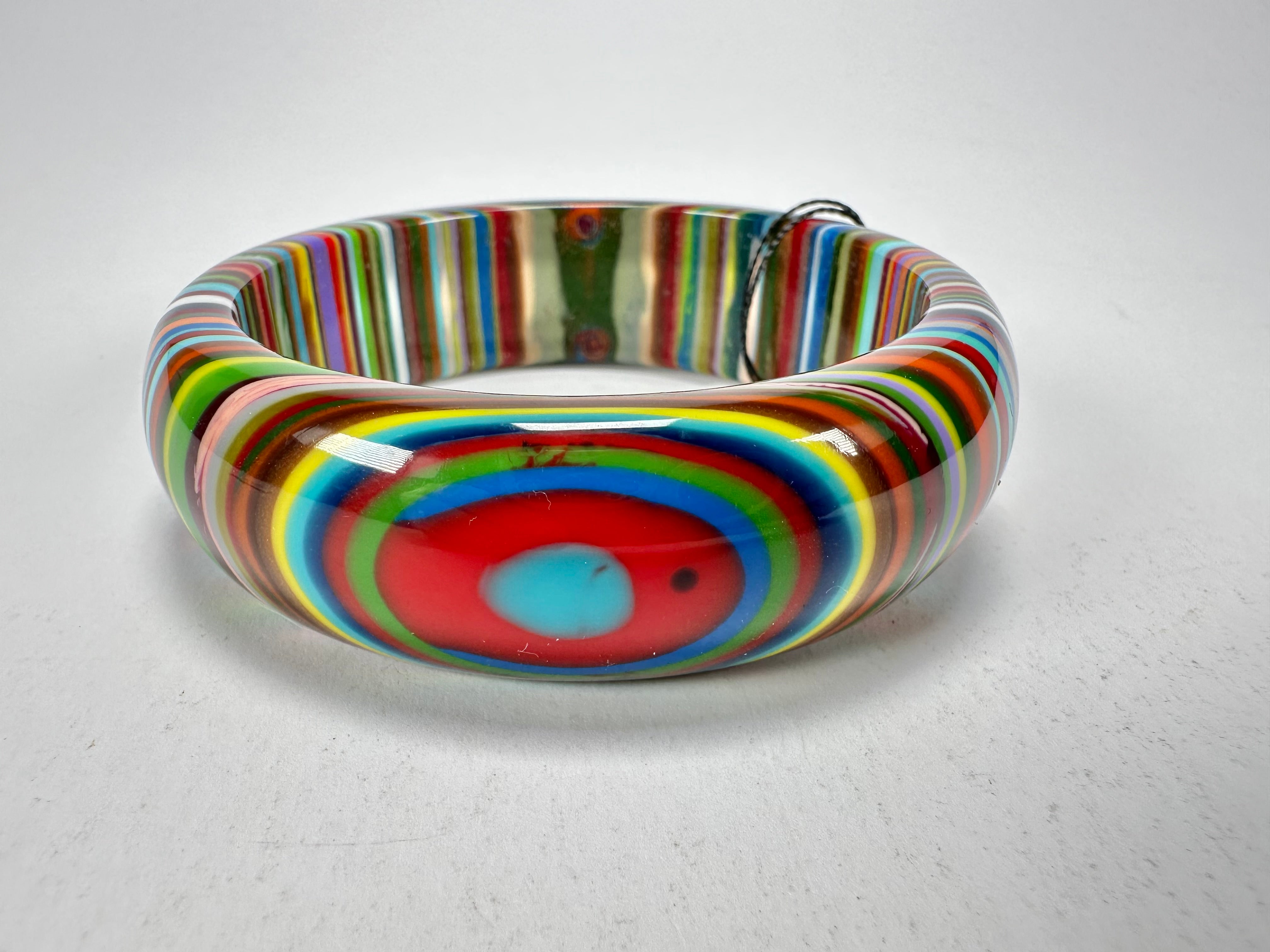 Sobral - Pop Art "PB24" Solid Resin Bangle ( 003813 )