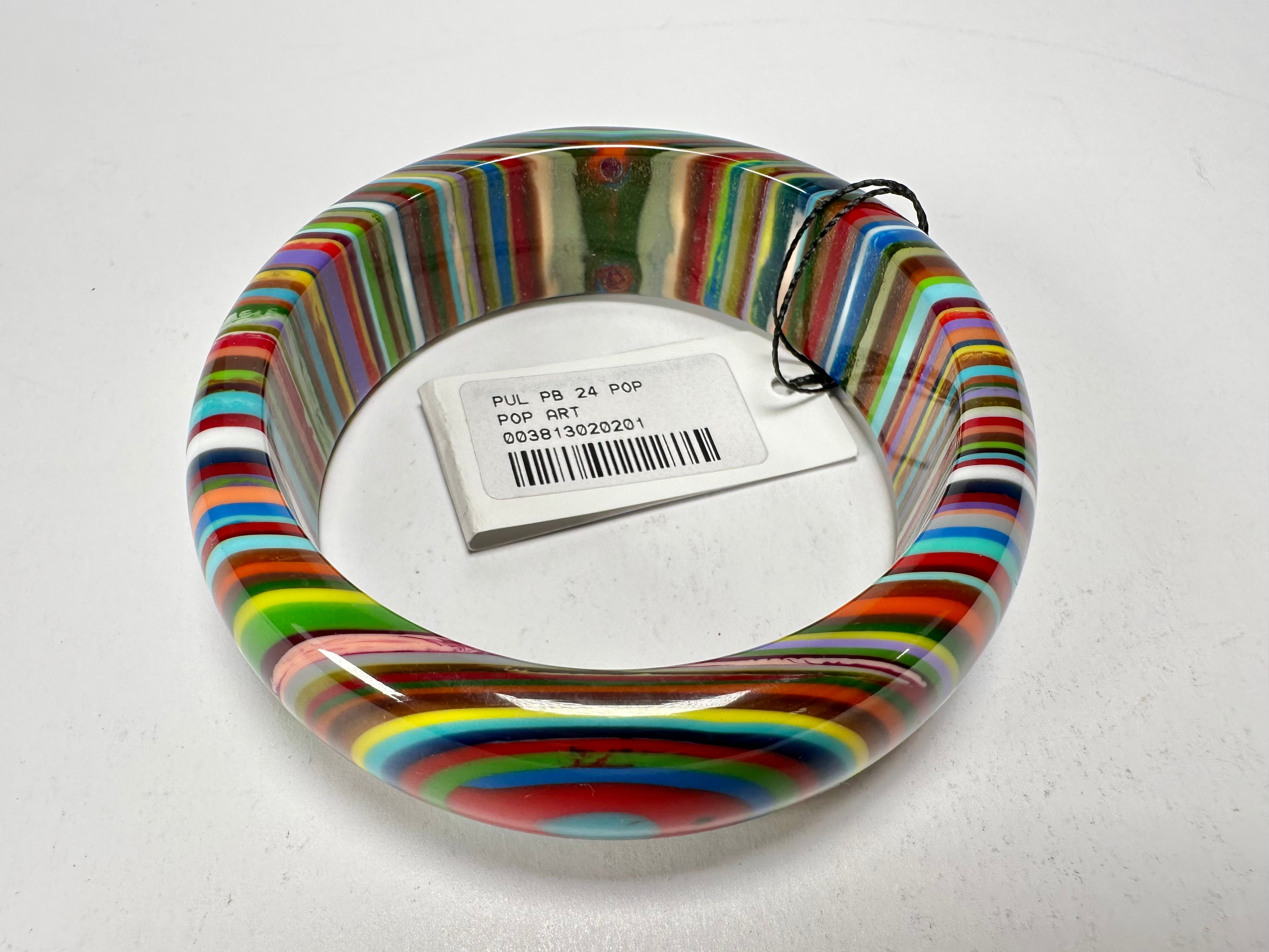 Sobral - Pop Art "PB24" Solid Resin Bangle ( 003813 )