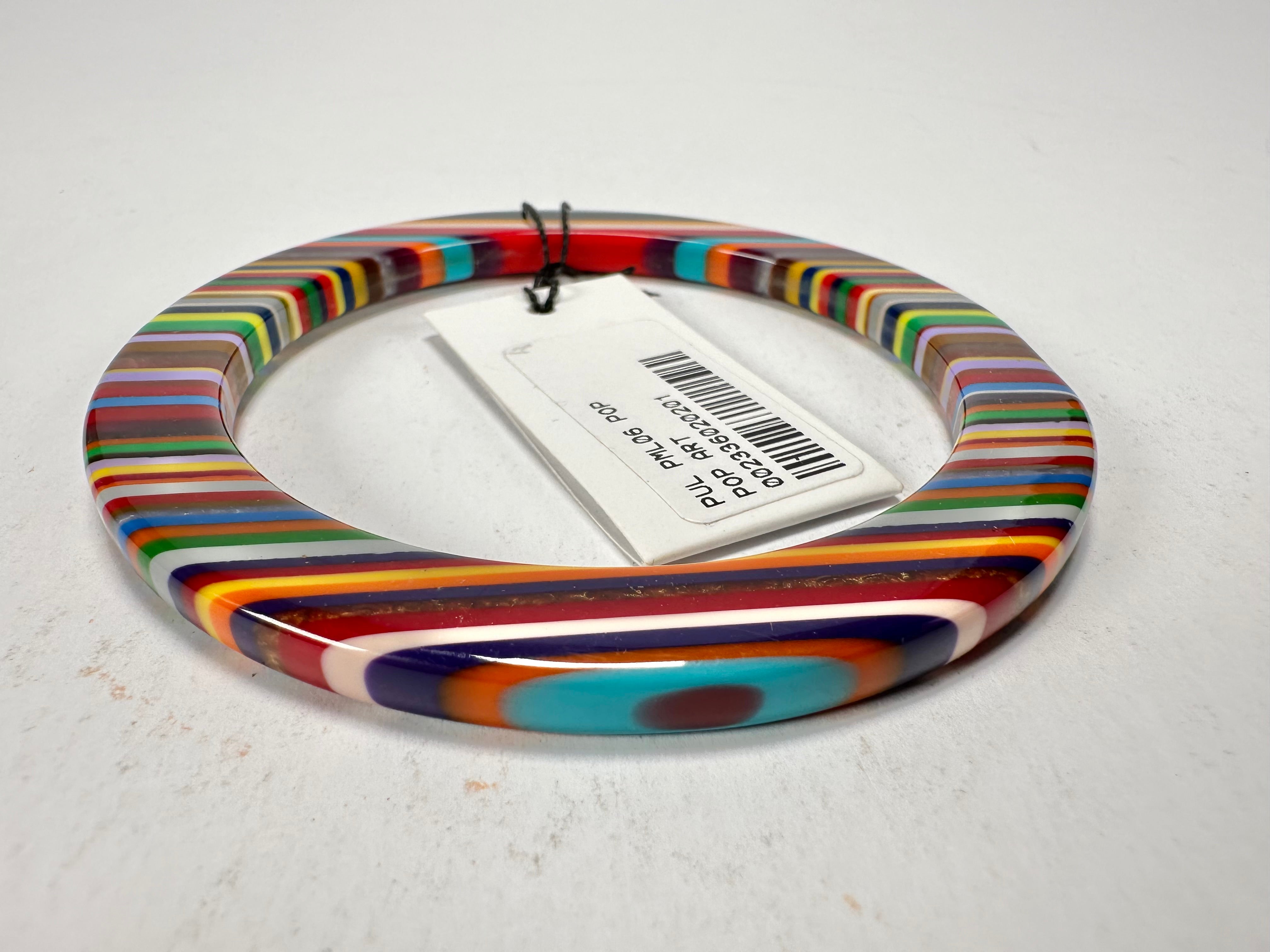 Sobral - Pop Art "PML 06" Solid Resin Bangle ( 002336 )
