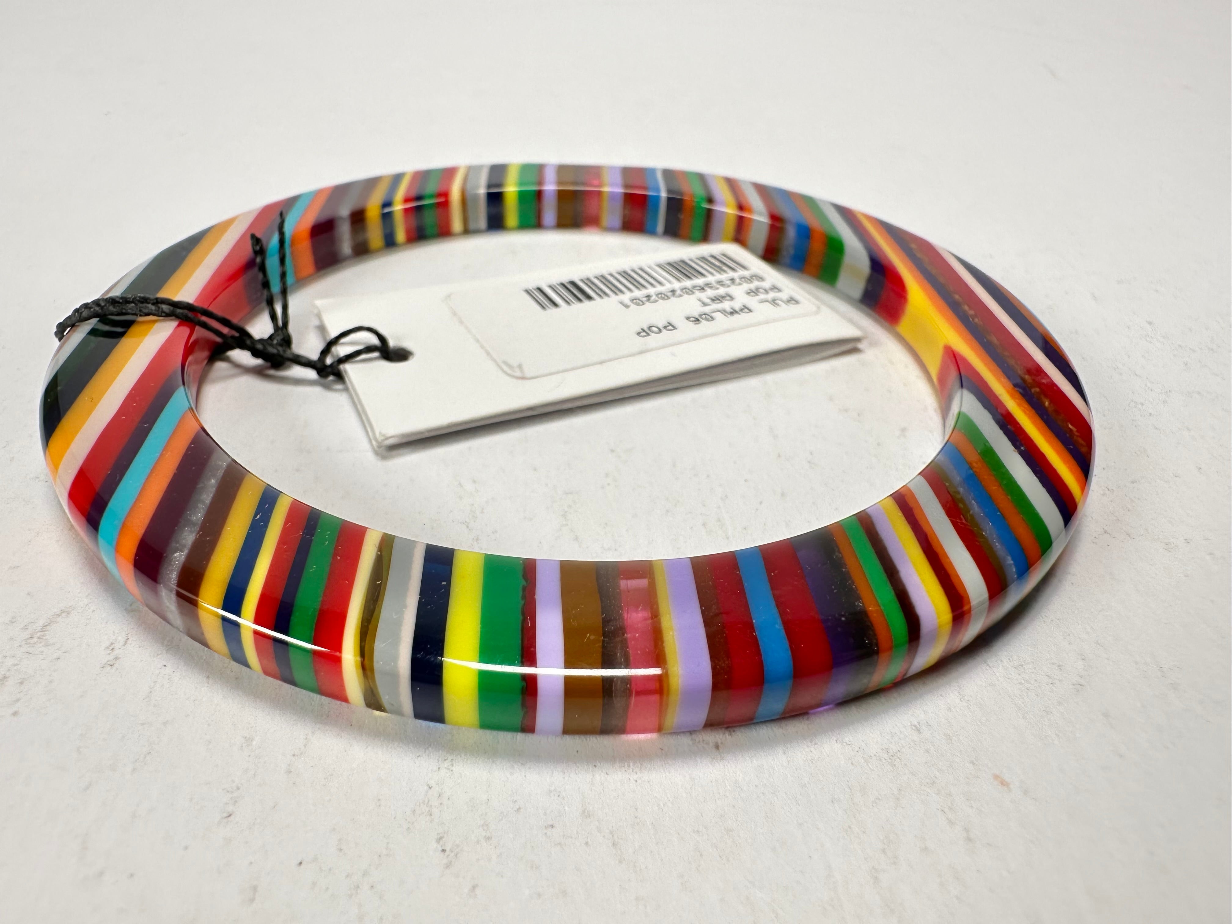 Sobral - Pop Art "PML 06" Solid Resin Bangle ( 002336 )