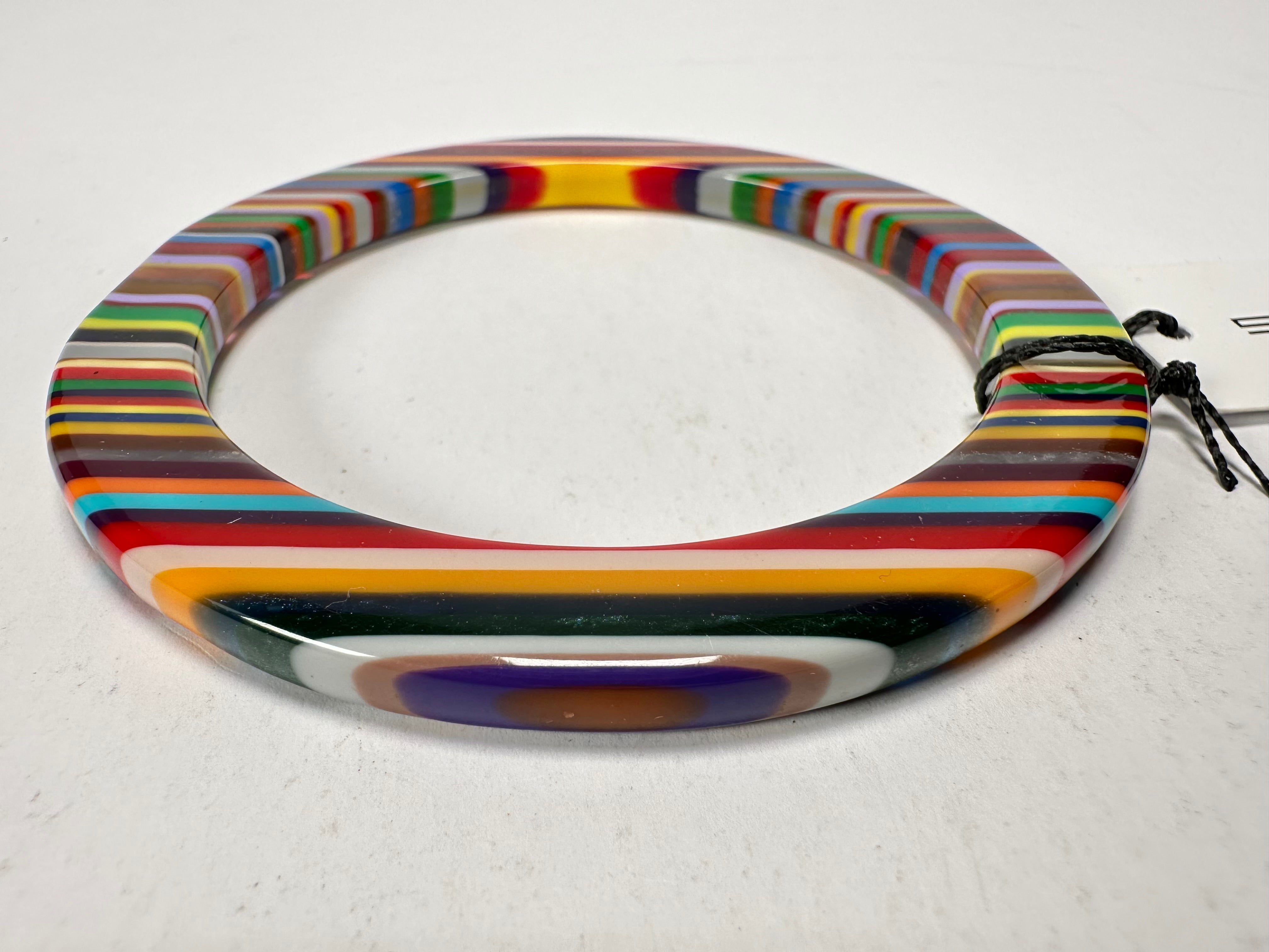Sobral - Pop Art "PML 06" Solid Resin Bangle ( 002336 )