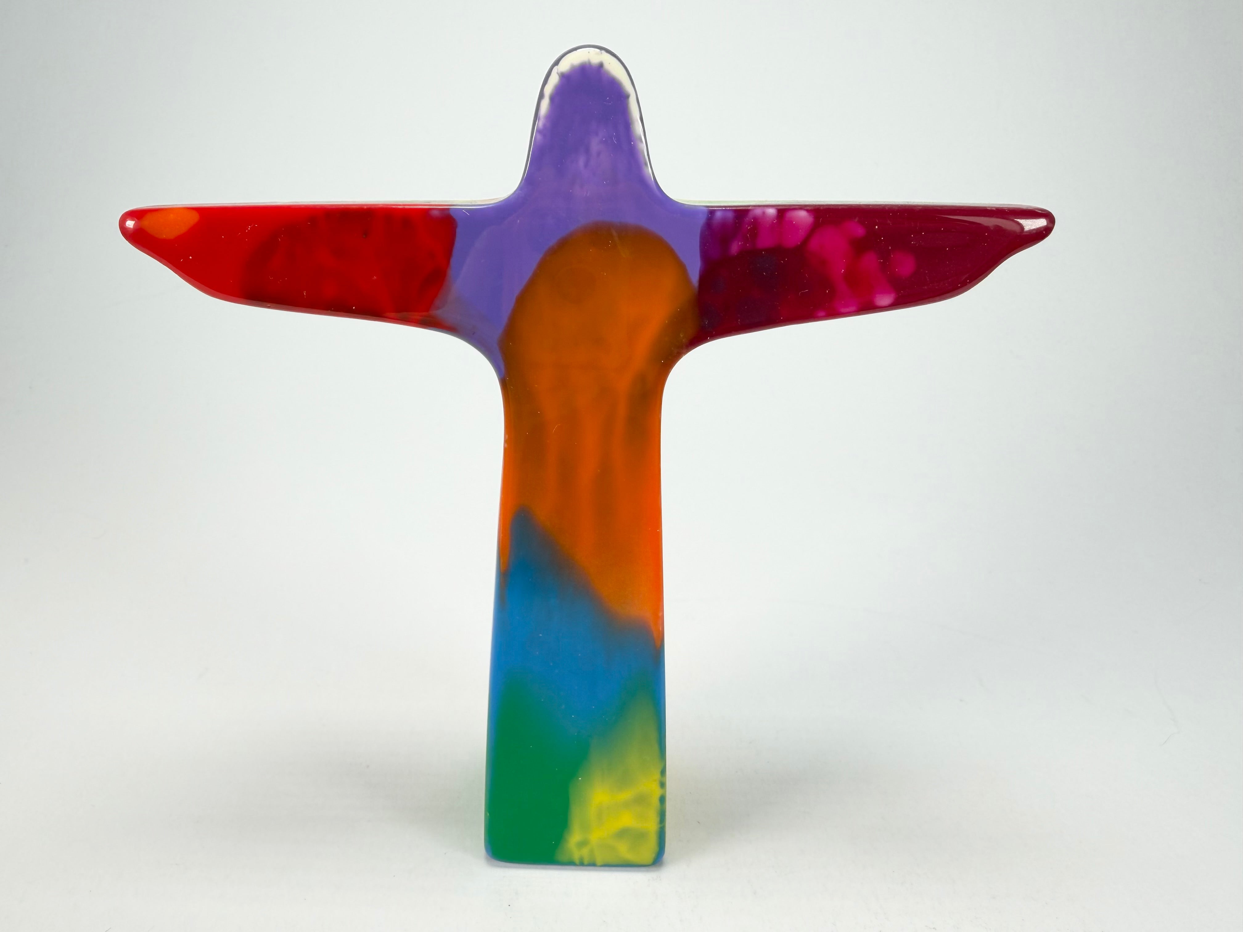 Sobral - Landmark "Cristo" Multi-Colour Pollock Medium 14cm Statue Ornament ( 000000 )