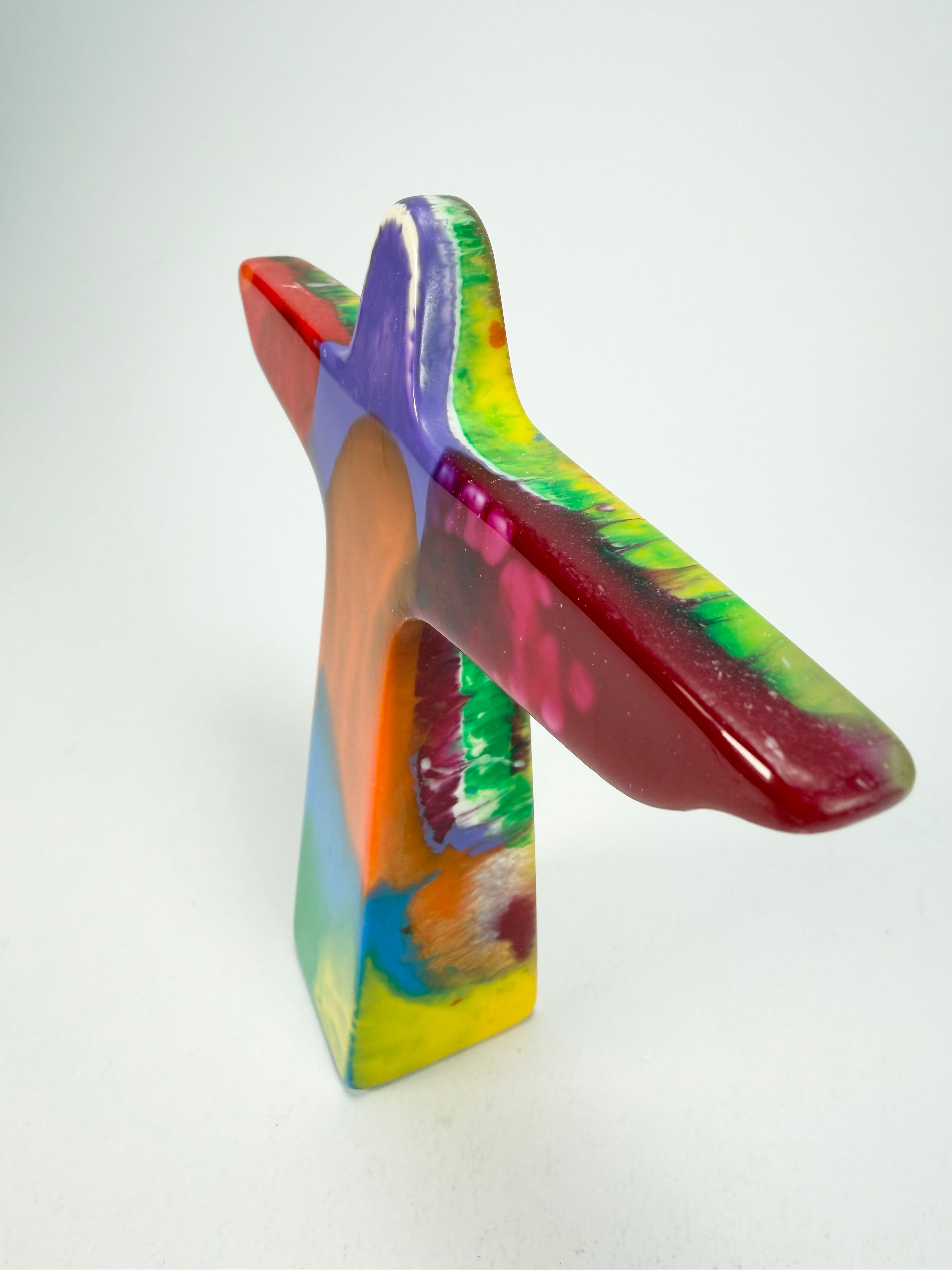 Sobral - Landmark "Cristo" Multi-Colour Pollock Medium 14cm Statue Ornament ( 000000 )