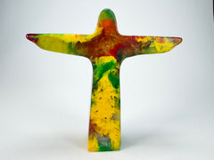 Sobral - Landmark "Cristo" Multi-Colour Pollock Medium 14cm Statue Ornament ( 000000 )