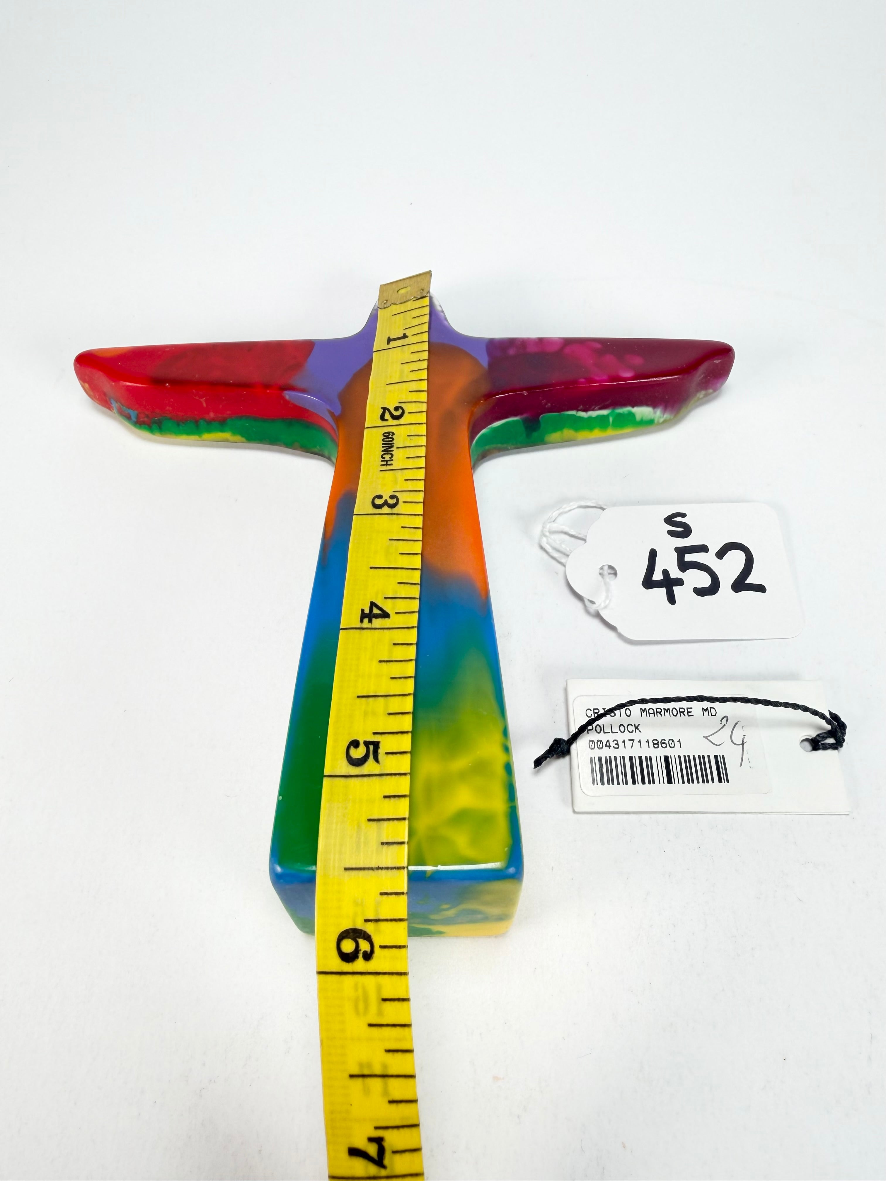 Sobral - Landmark "Cristo" Multi-Colour Pollock Medium 14cm Statue Ornament ( 000000 )