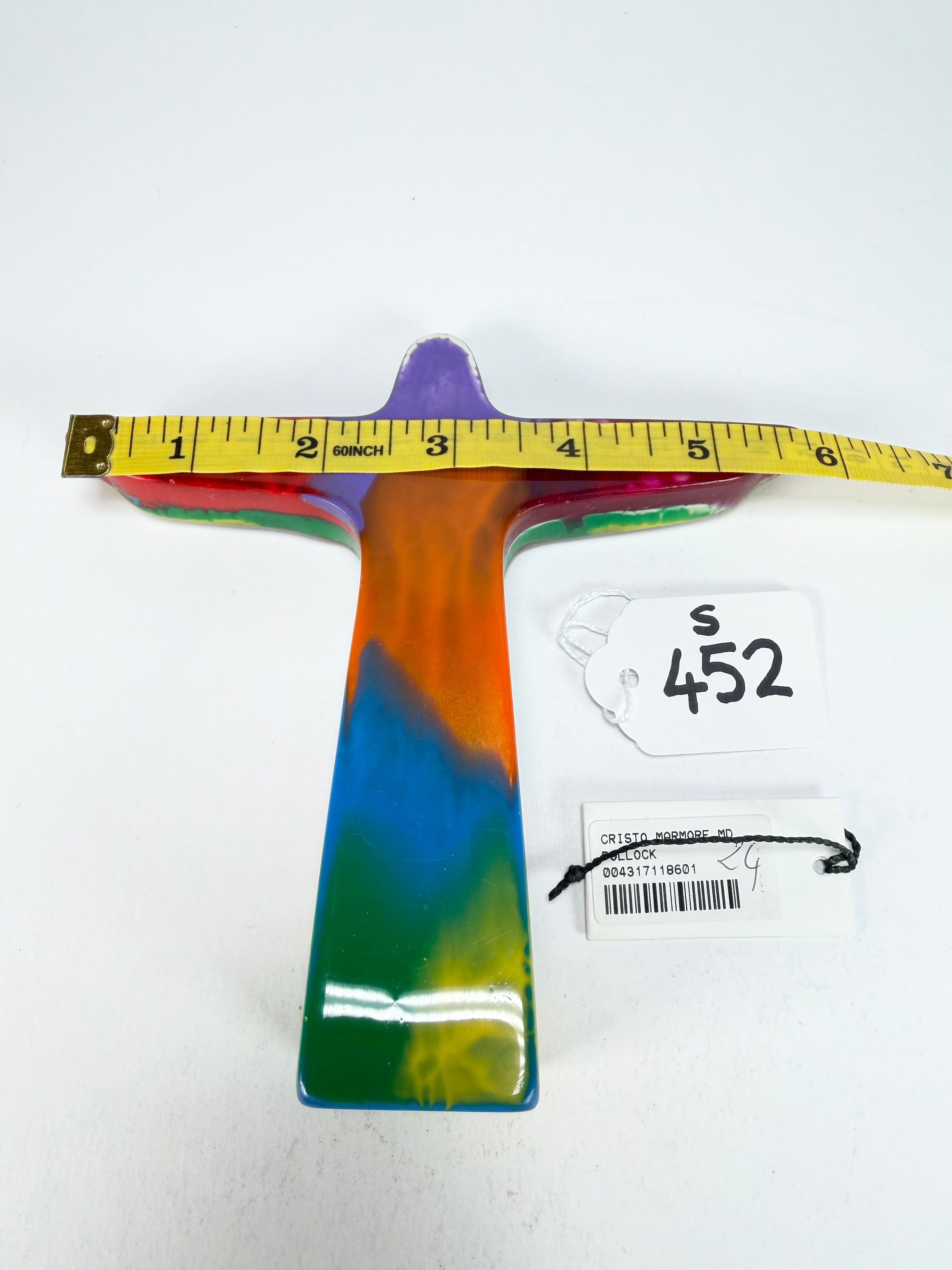 Sobral - Landmark "Cristo" Multi-Colour Pollock Medium 14cm Statue Ornament ( 000000 )