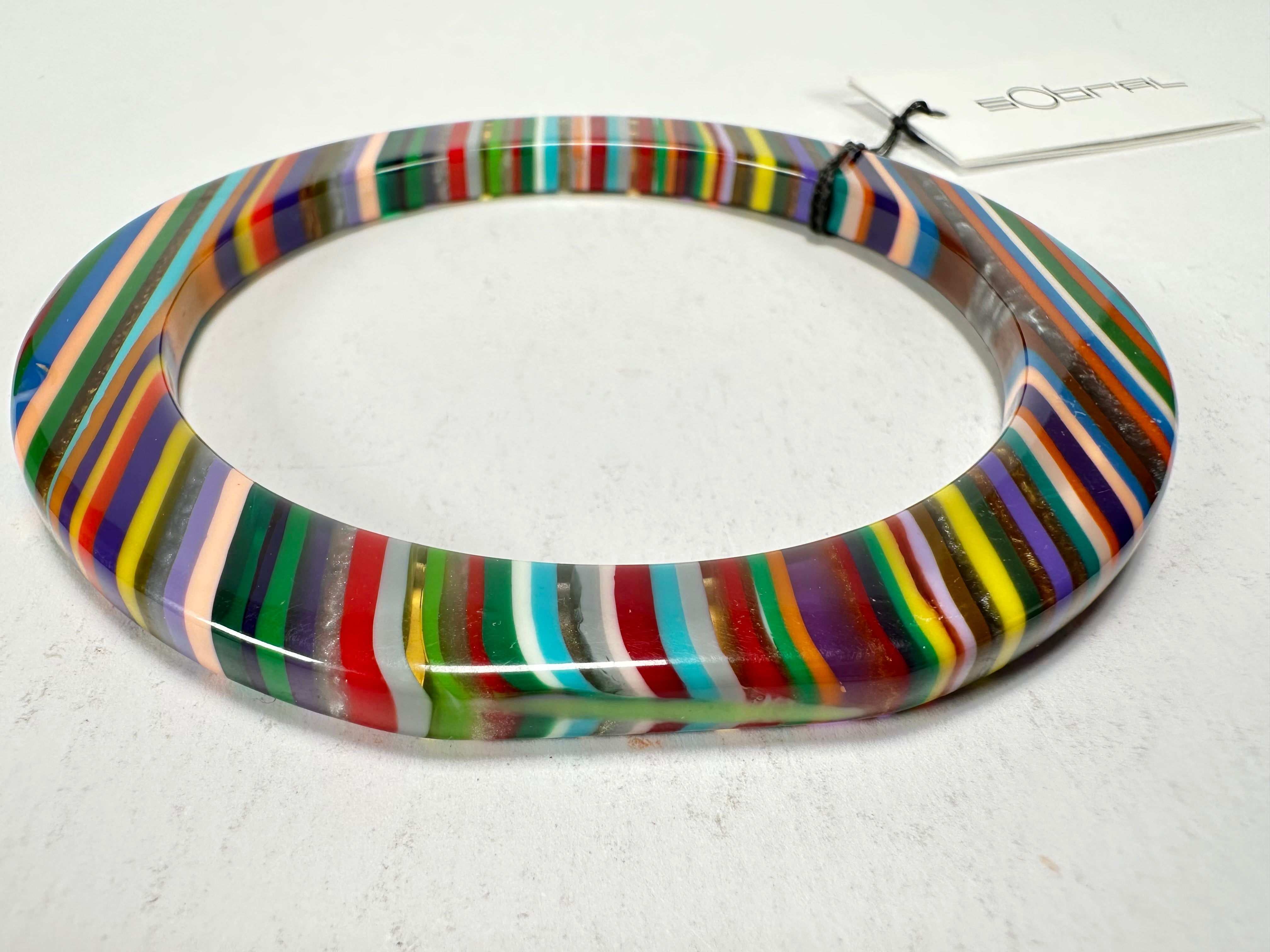 Sobral - Pop Art "PML 06" Solid Resin Bangle ( 002336 )