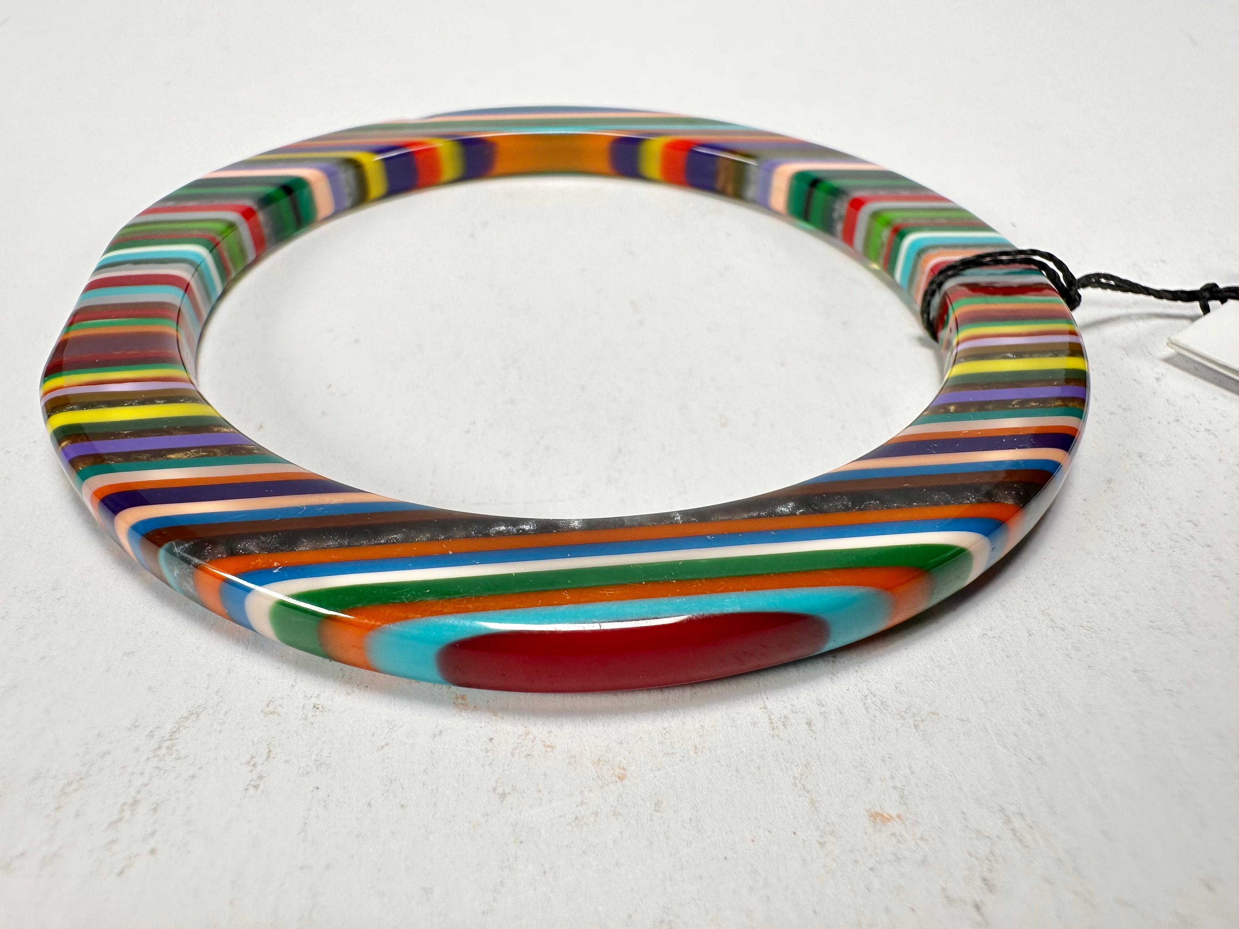 Sobral - Pop Art "PML 06" Solid Resin Bangle ( 002336 )
