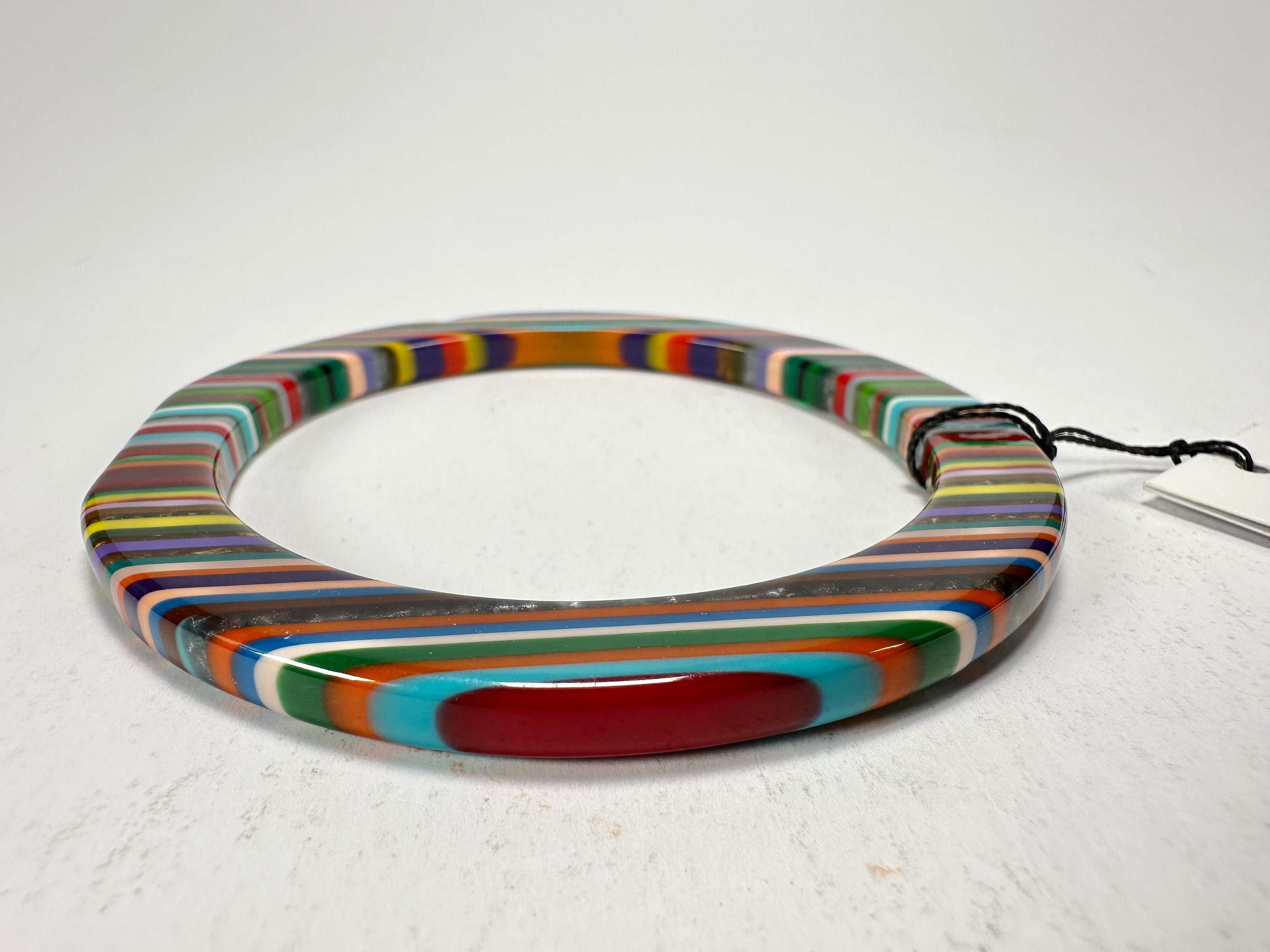 Sobral - Pop Art "PML 06" Solid Resin Bangle ( 002336 )