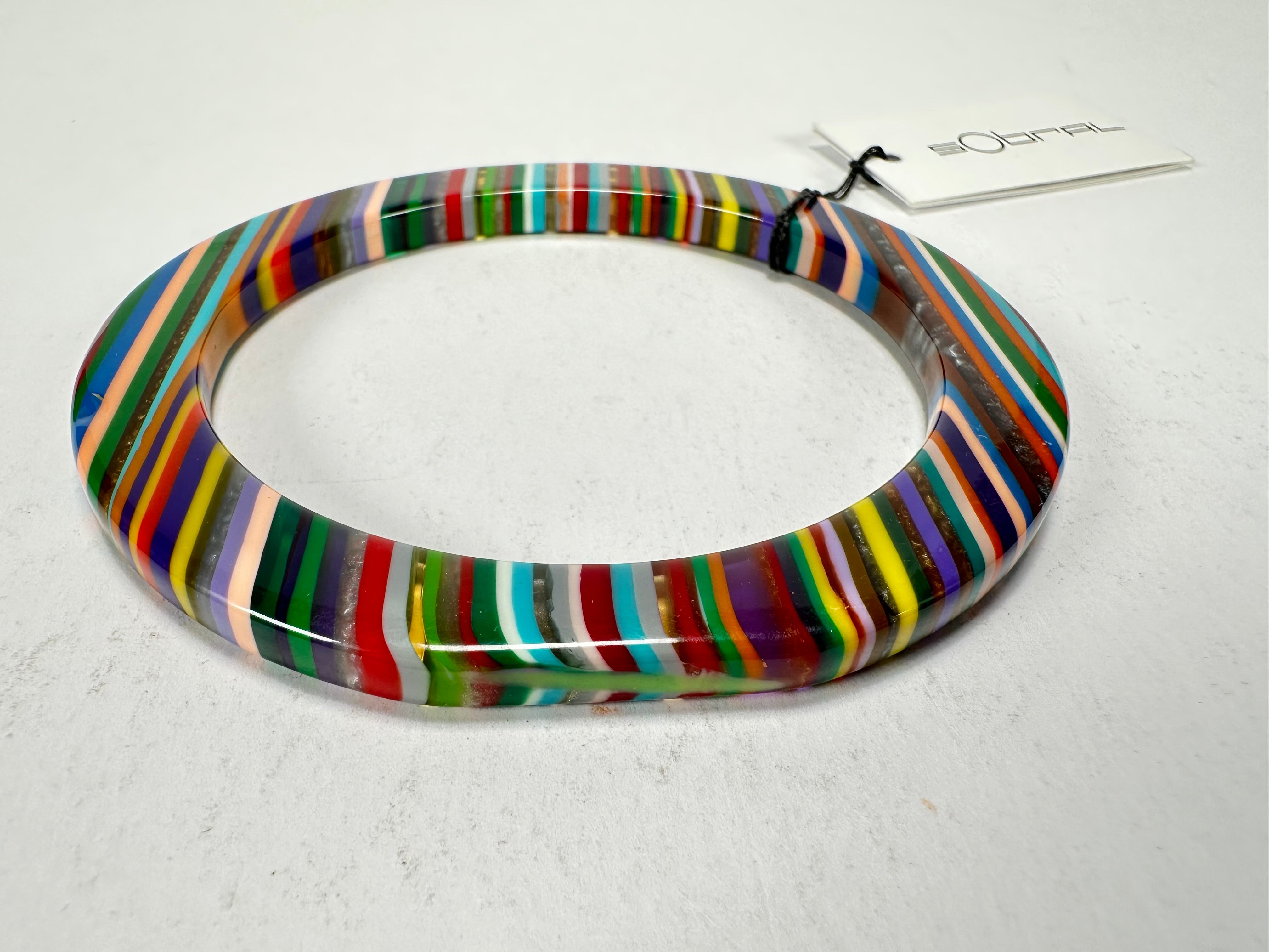 Sobral - Pop Art "PML 06" Solid Resin Bangle ( 002336 )