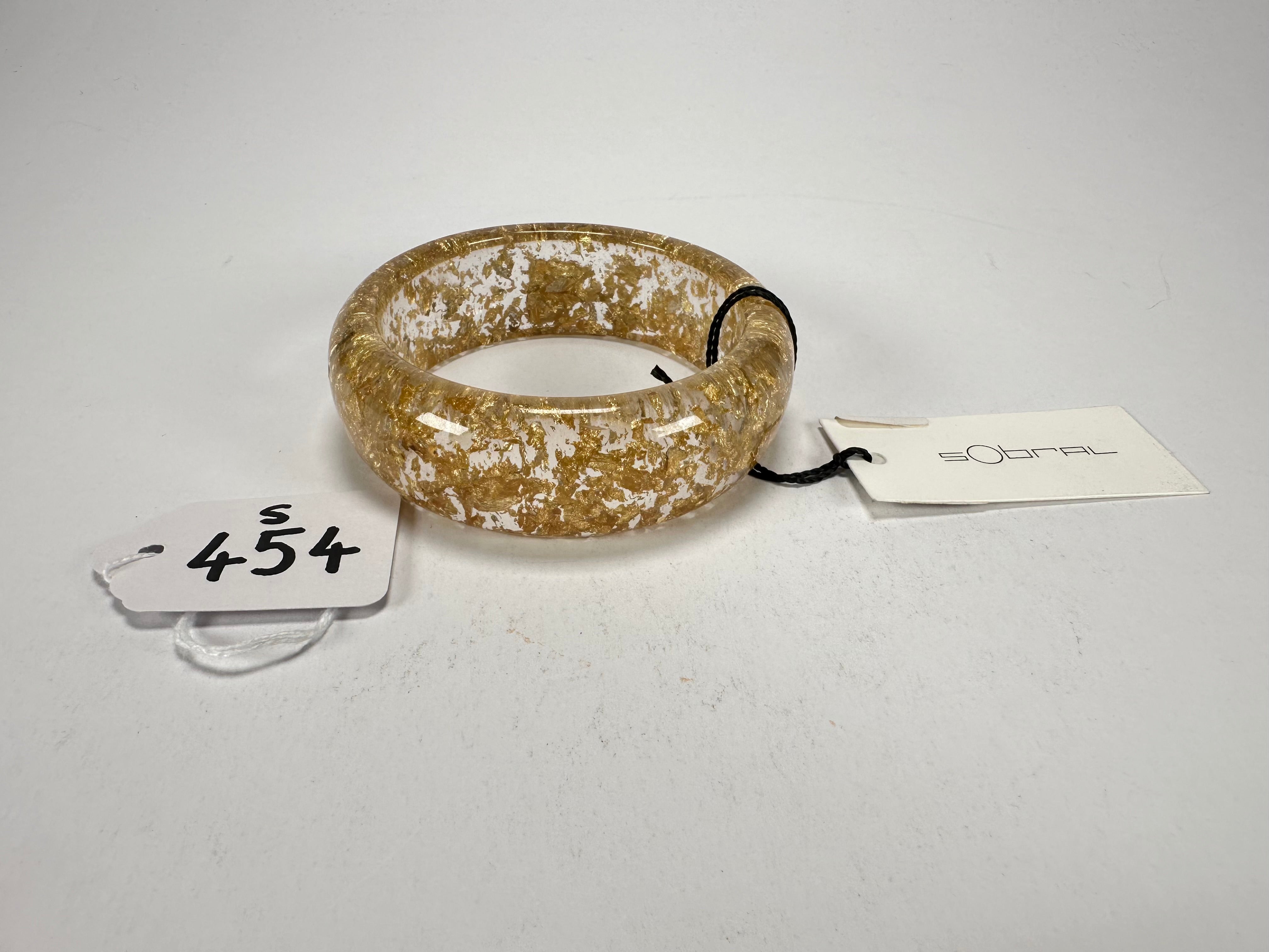 Sobral - Metalique "PB24" Resin Solid Bangle ( 003811 )