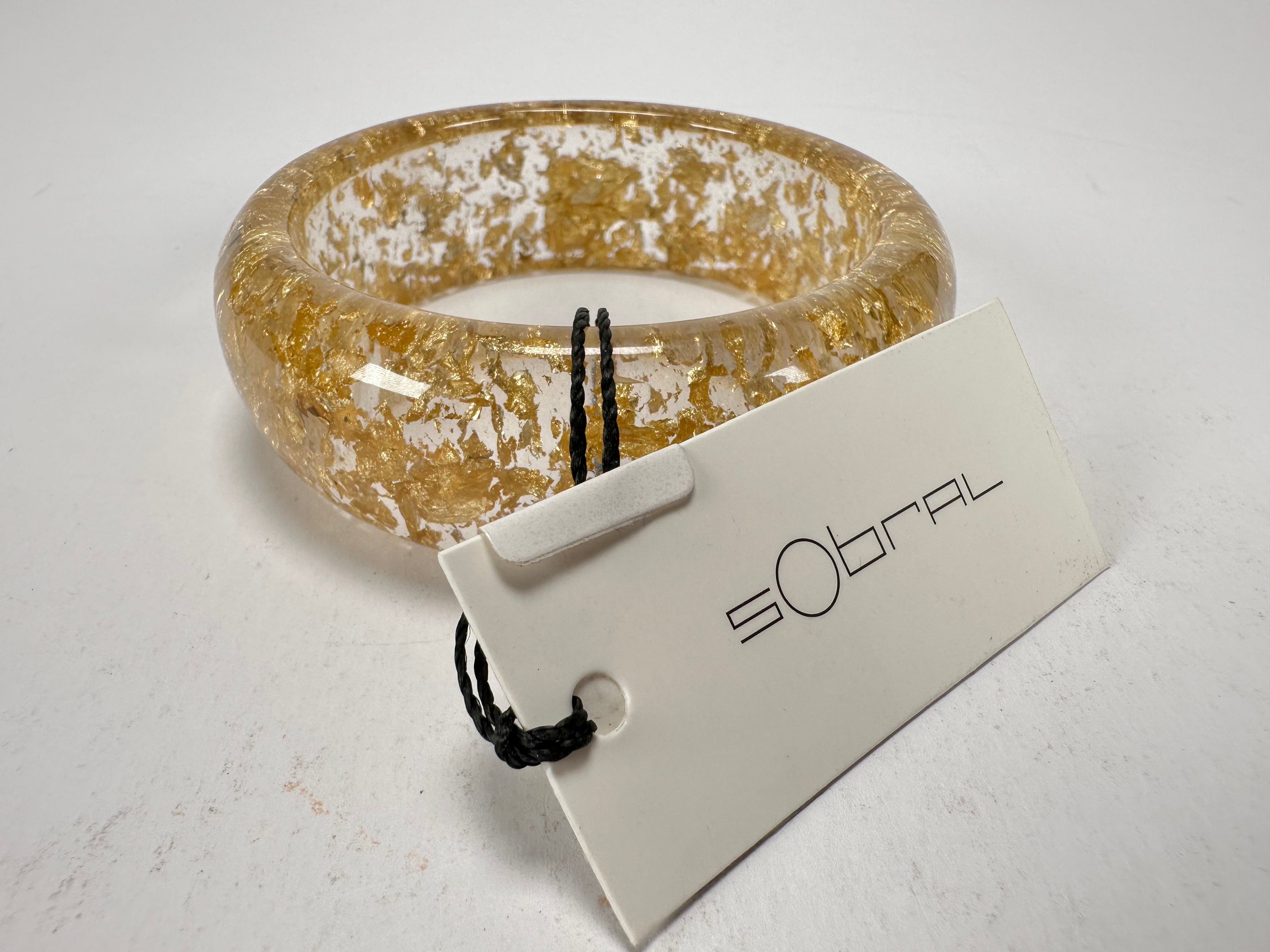 Sobral - Metalique "PB24" Resin Solid Bangle ( 003811 )
