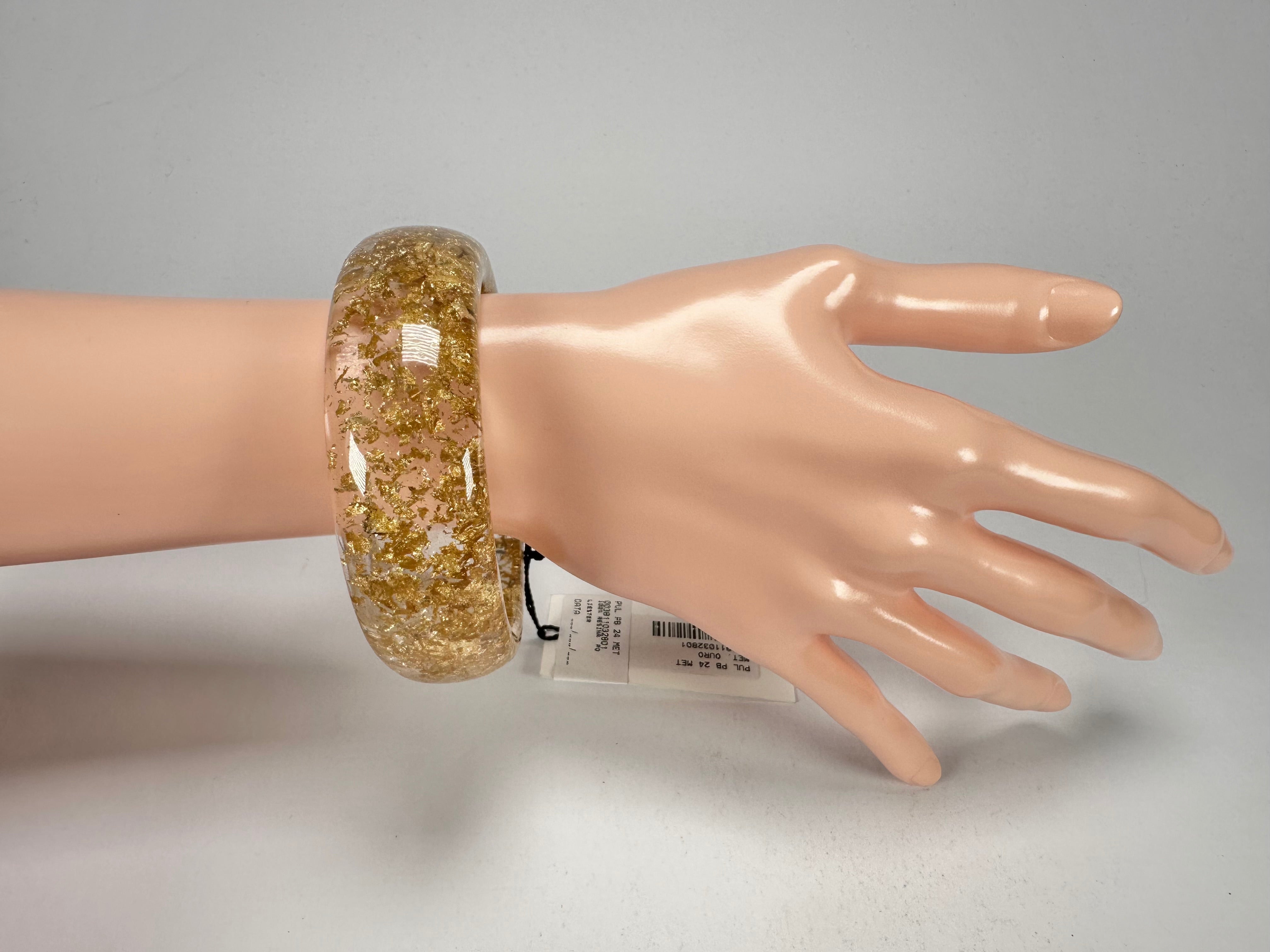 Sobral - Metalique "PB24" Resin Solid Bangle ( 003811 )