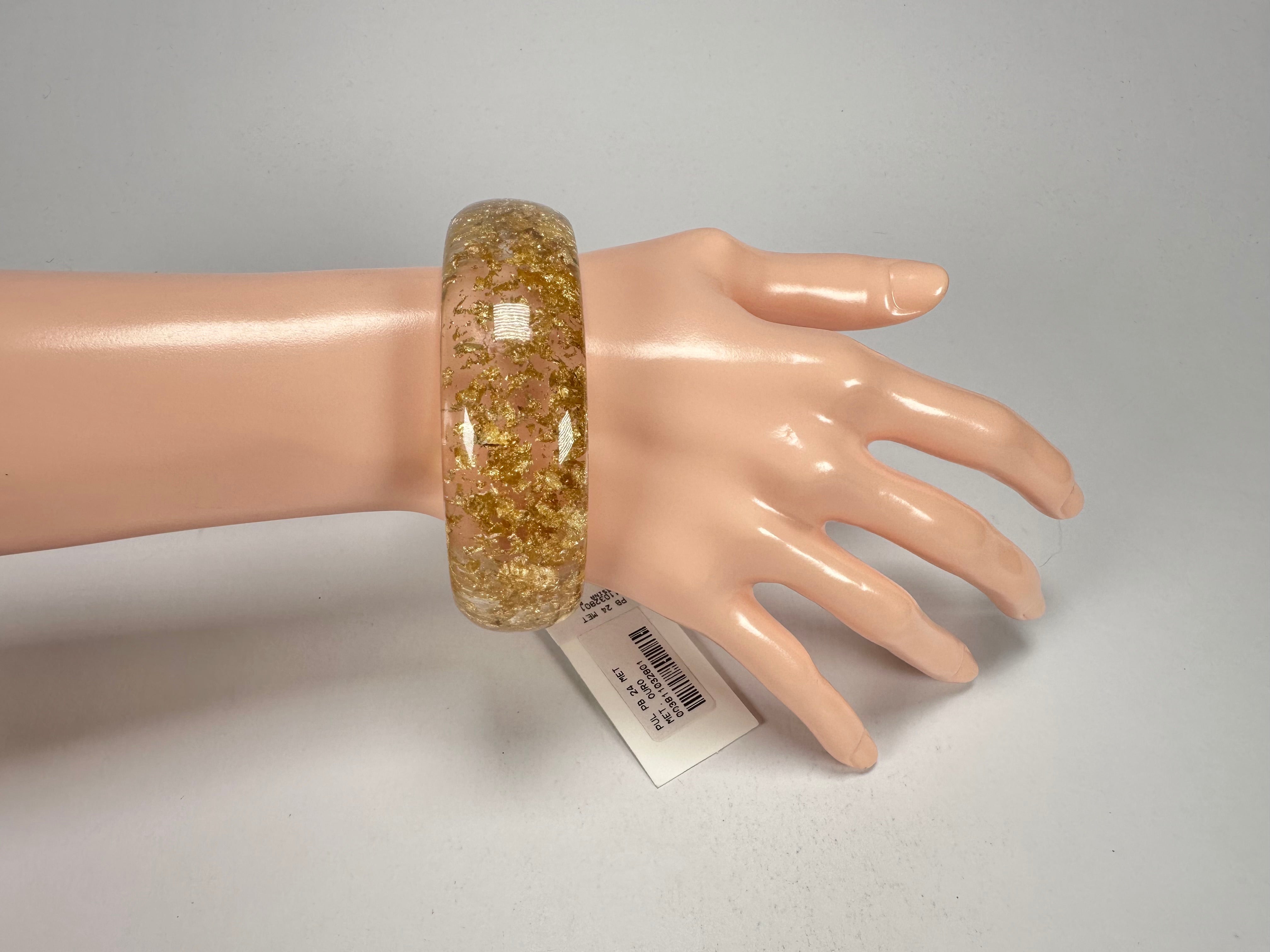 Sobral - Metalique "PB24" Resin Solid Bangle ( 003811 )