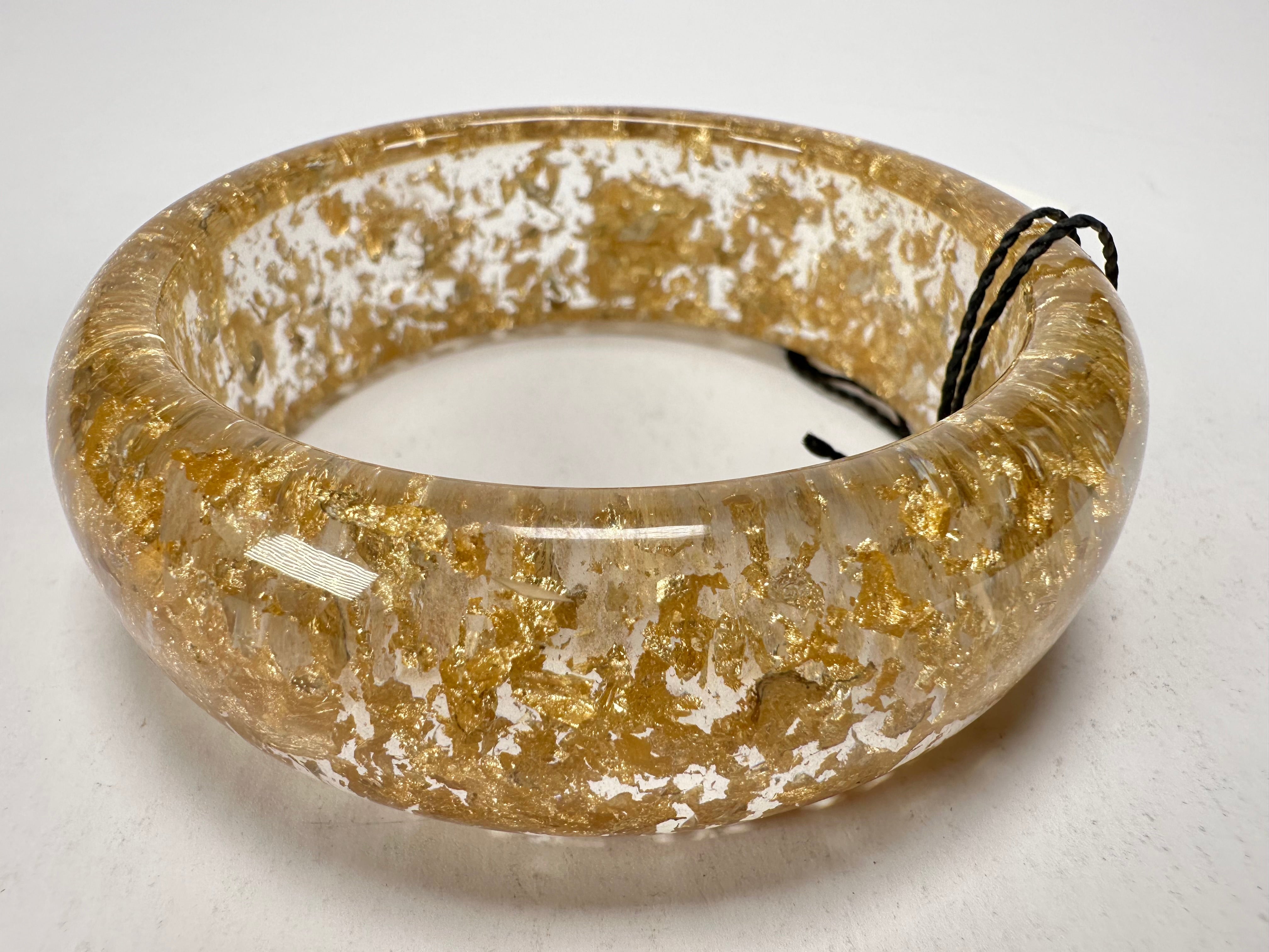 Sobral - Metalique "PB24" Resin Solid Bangle ( 003811 )