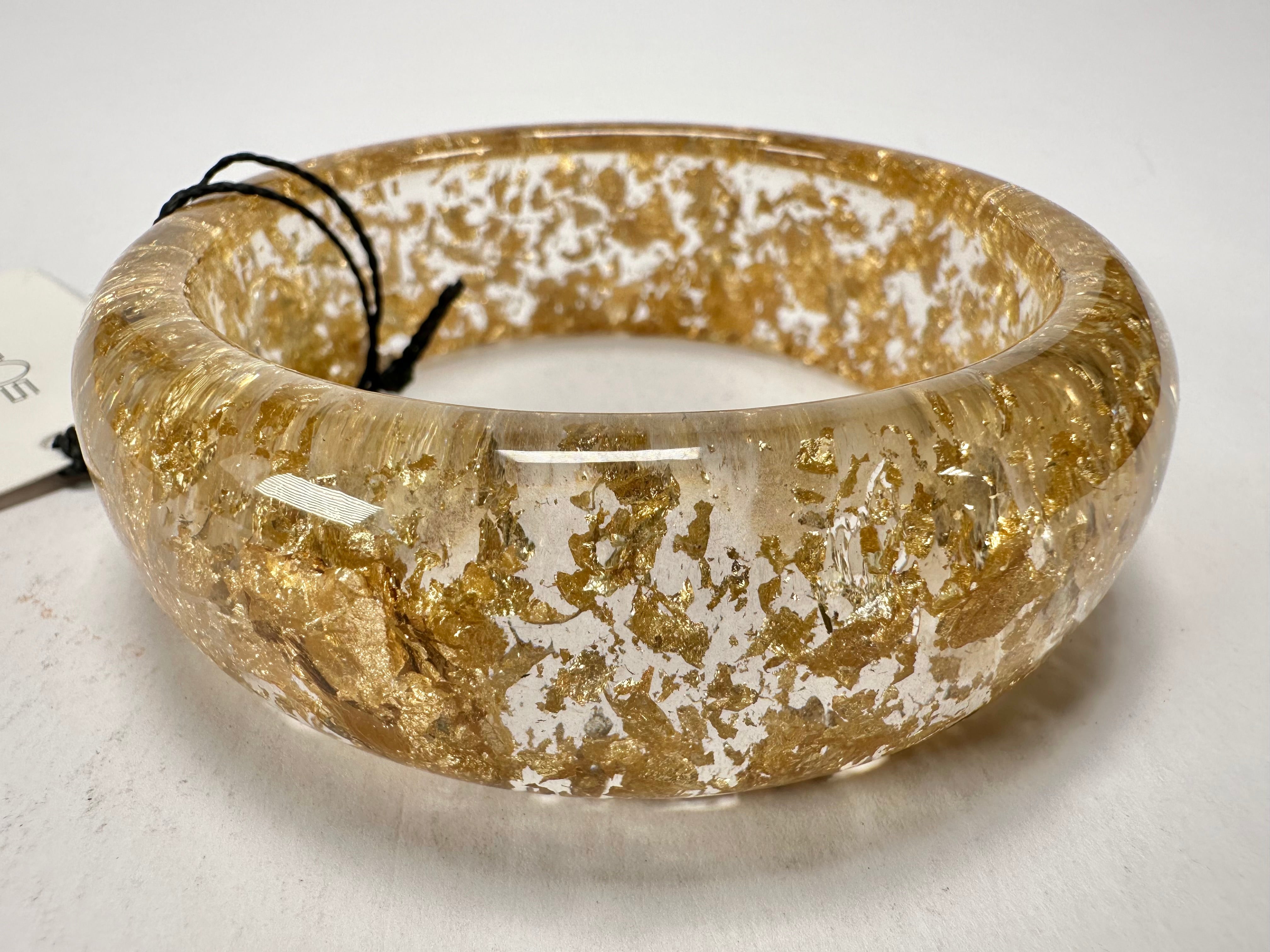 Sobral - Metalique "PB24" Resin Solid Bangle ( 003811 )