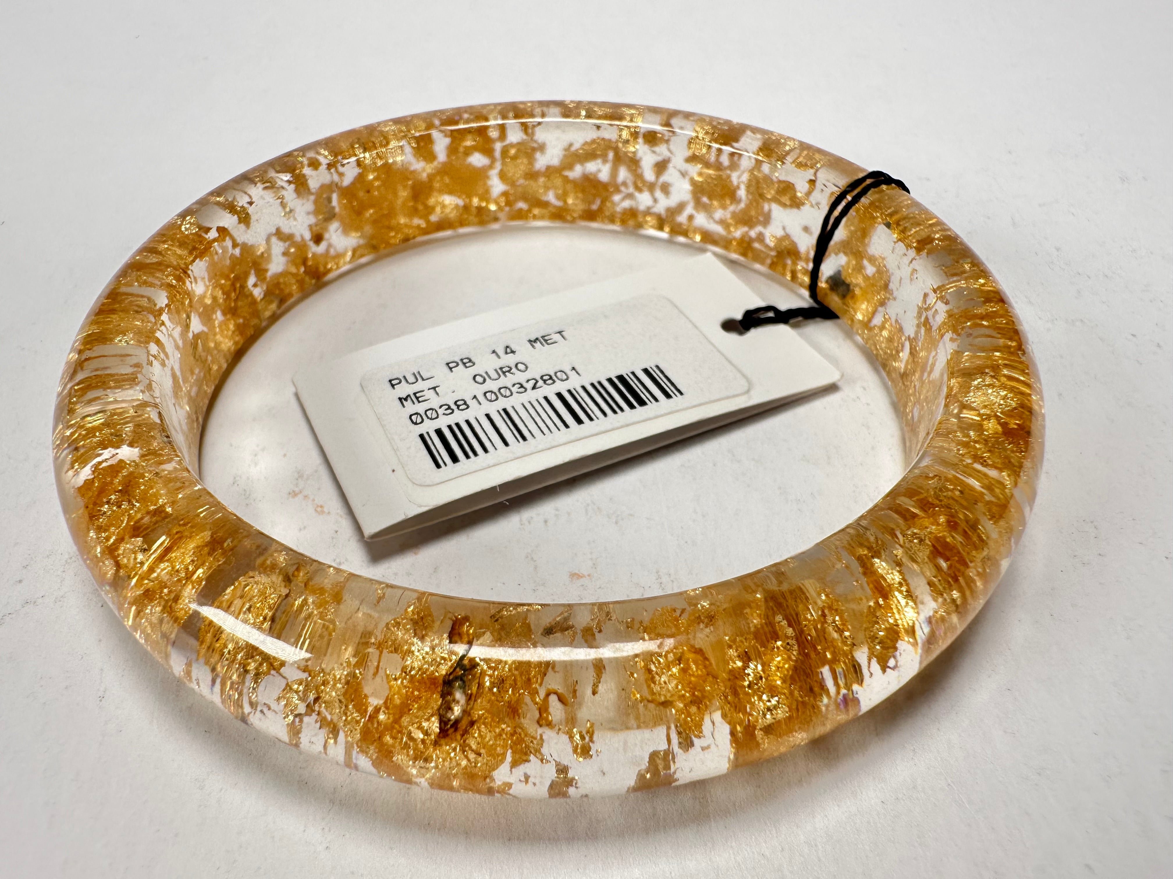 Sobral - Metalique "PB14" Resin Solid Bangle ( 003810 )