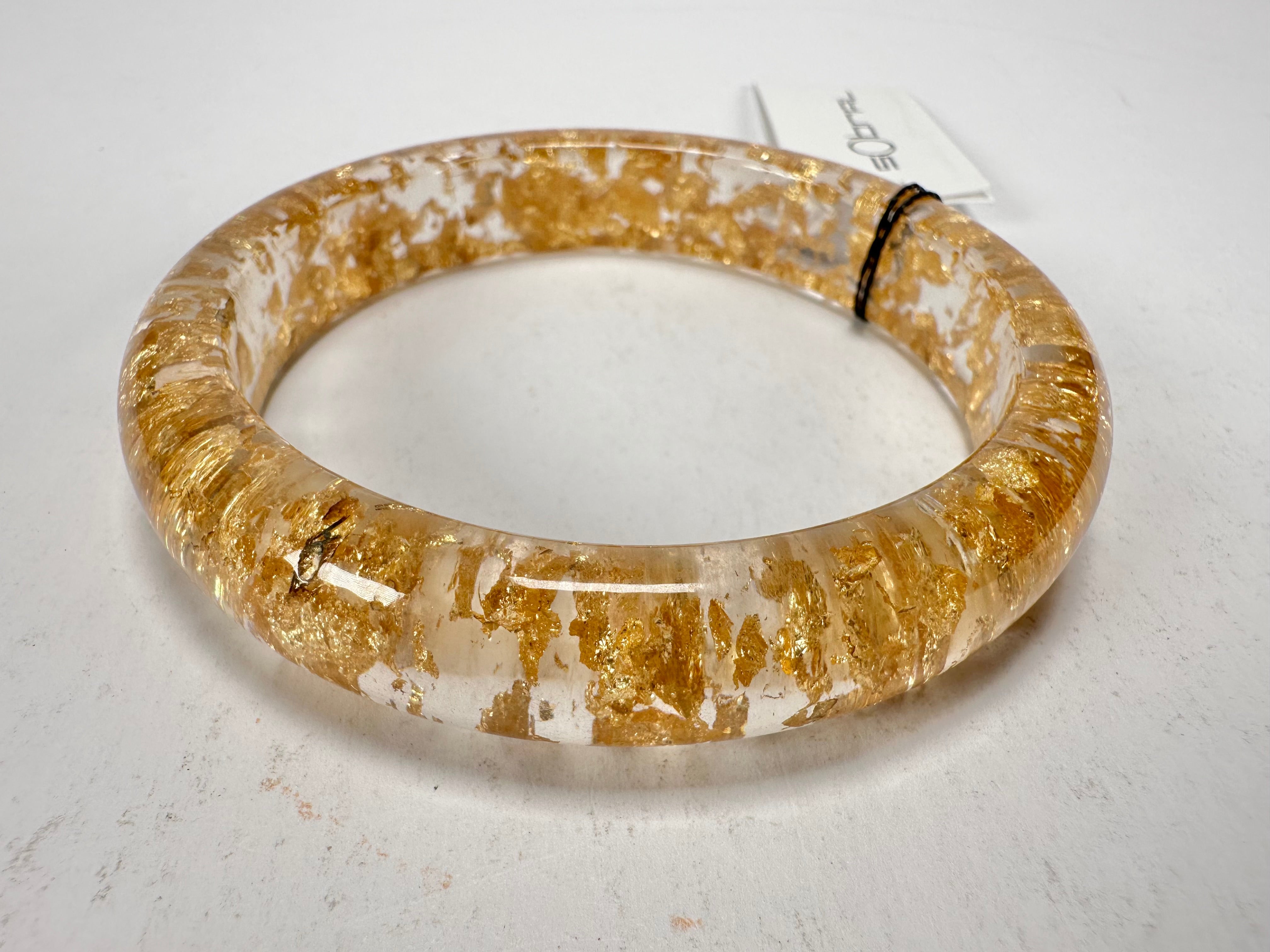 Sobral - Metalique "PB14" Resin Solid Bangle ( 003810 )