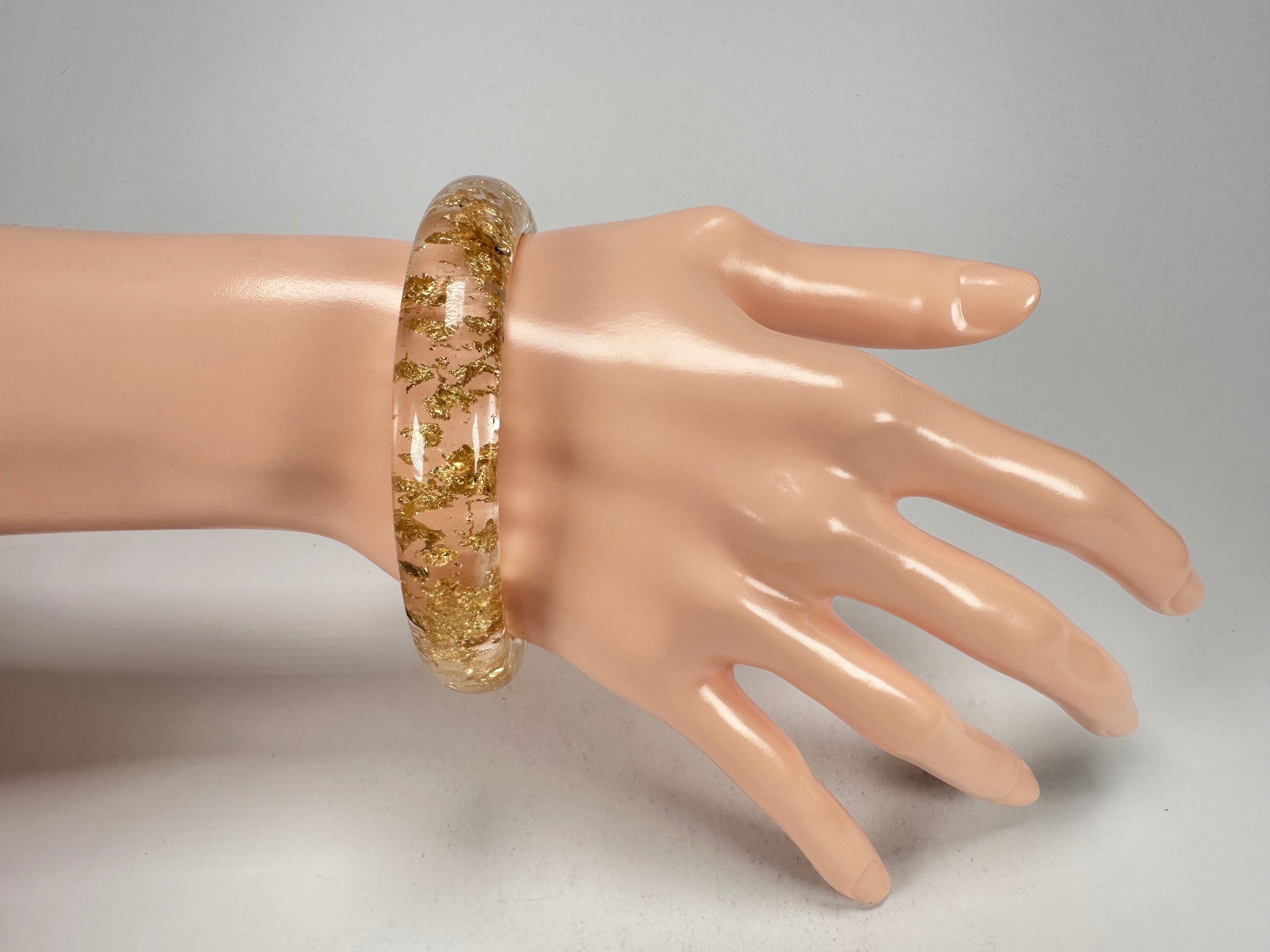 Sobral - Metalique "PB14" Resin Solid Bangle ( 003810 )