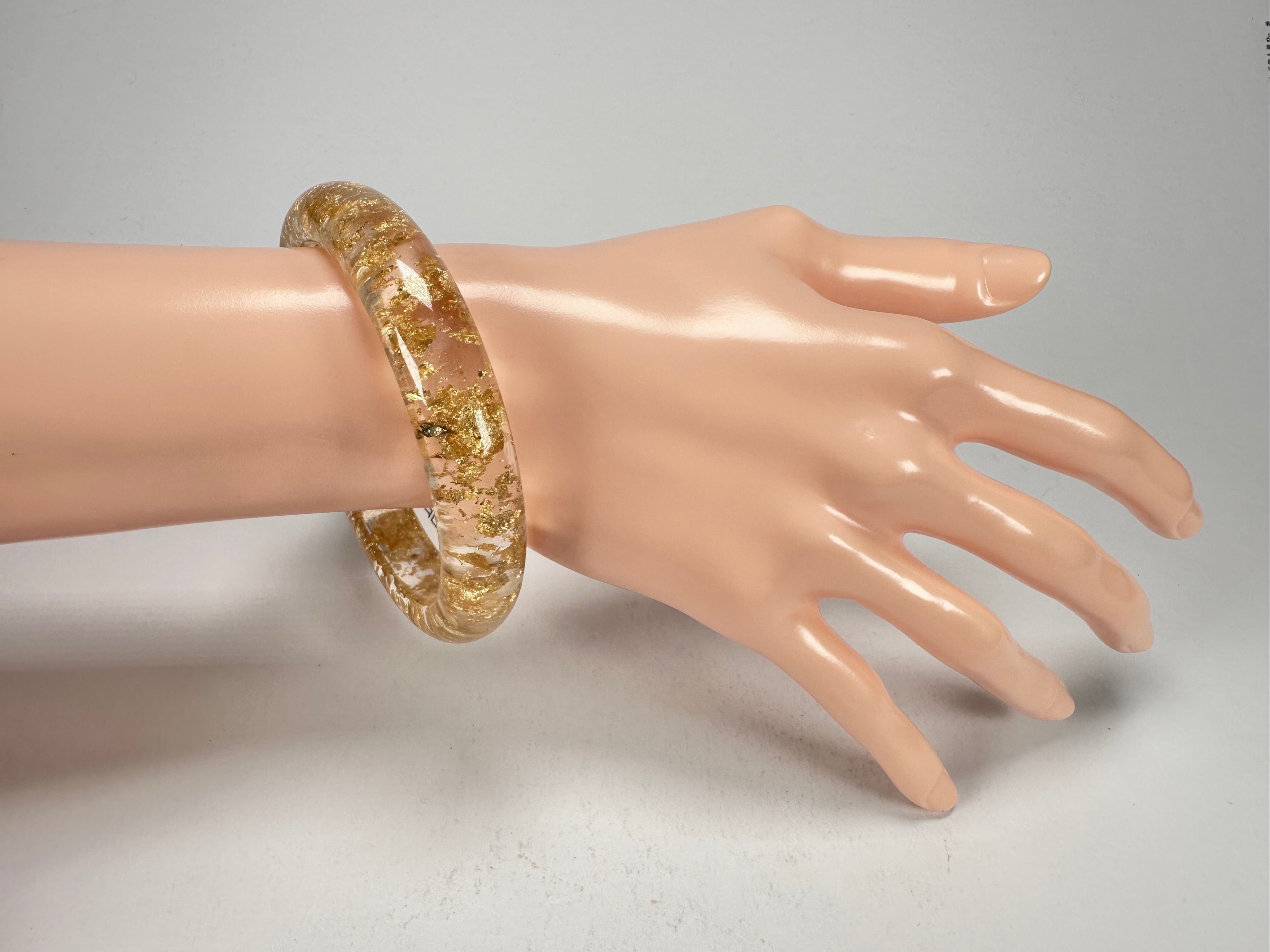 Sobral - Metalique "PB14" Resin Solid Bangle ( 003810 )