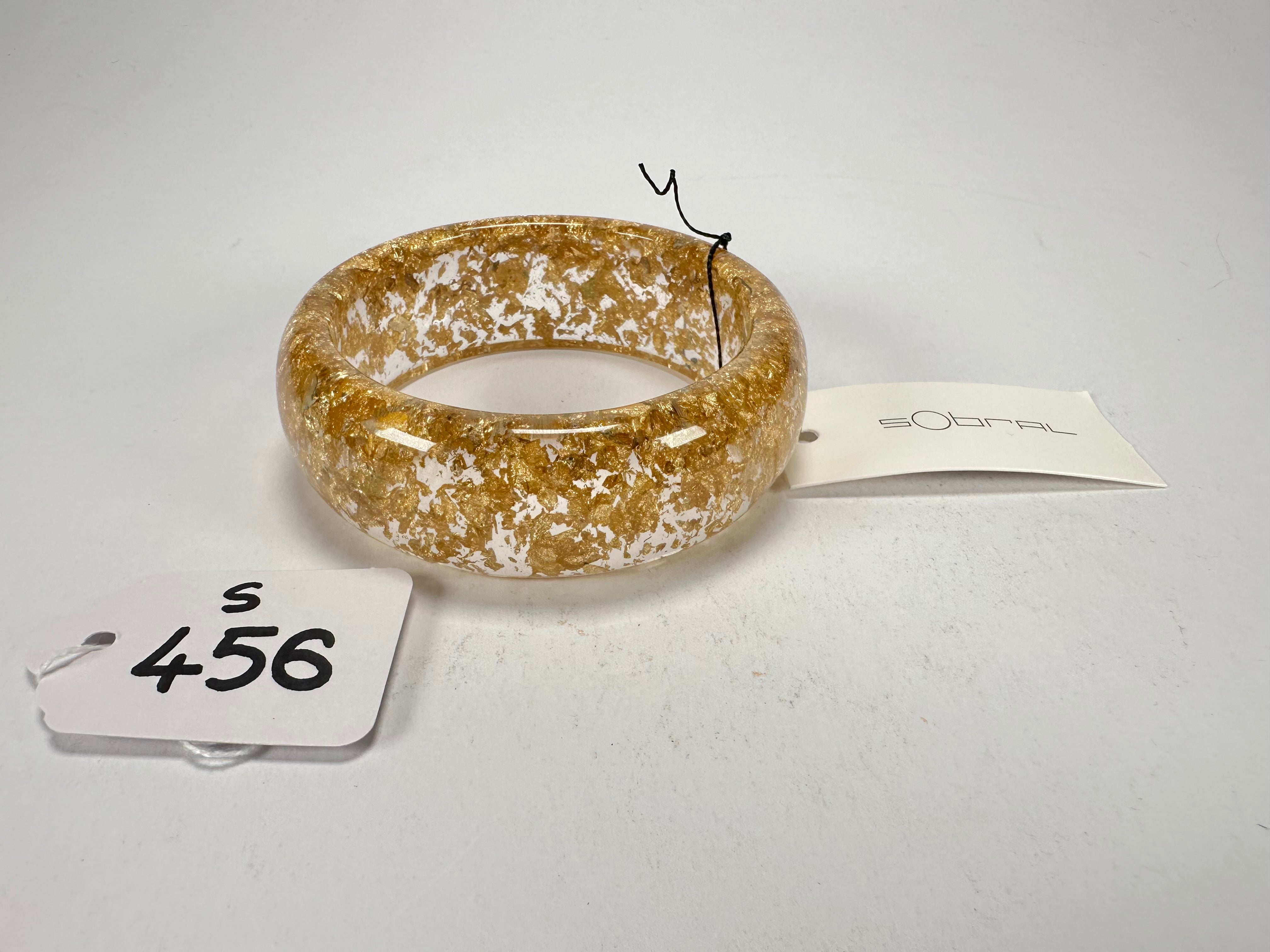 Sobral - Metalique "PB24" Resin Solid Bangle ( 003811 )