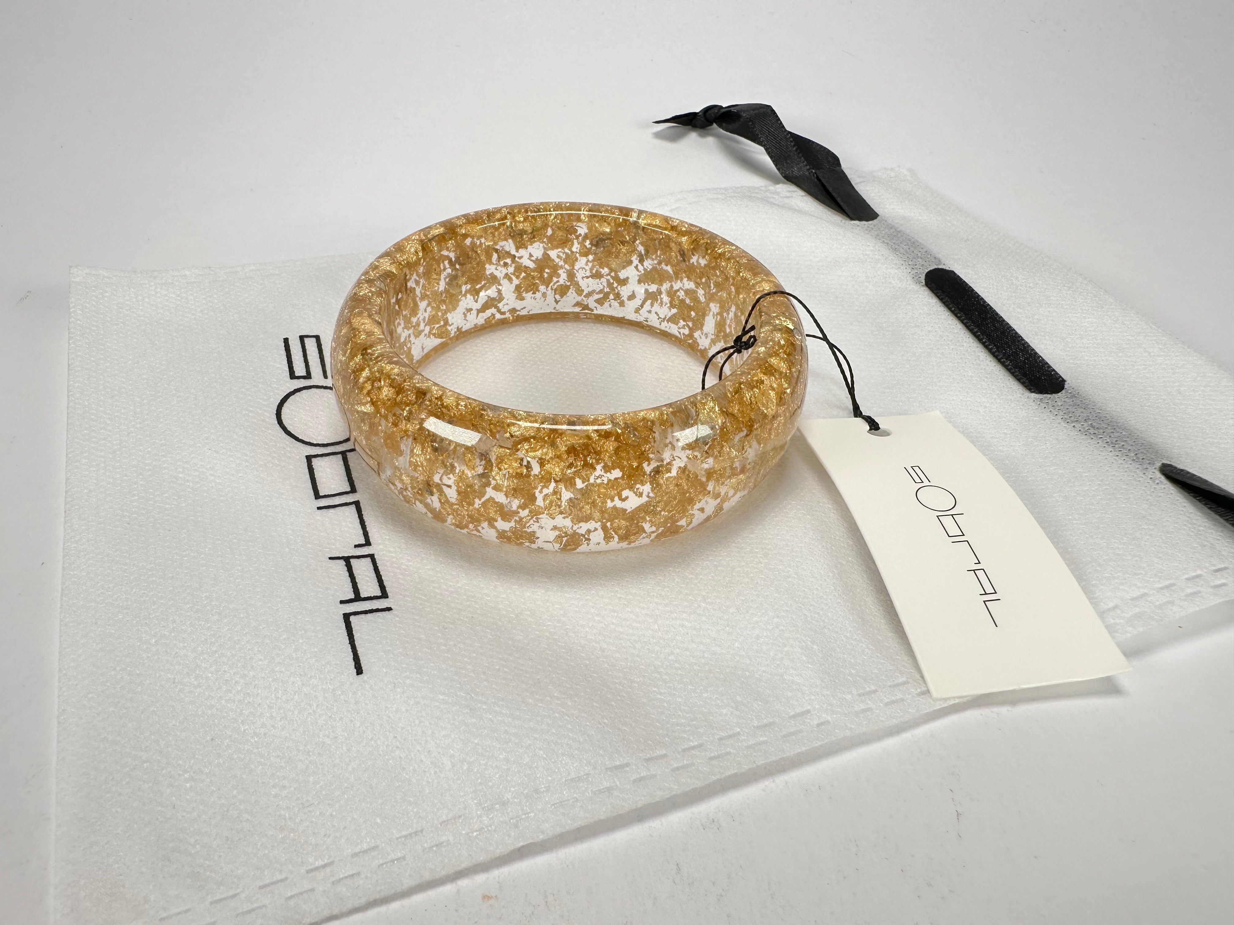 Sobral - Metalique "PB24" Resin Solid Bangle ( 003811 )
