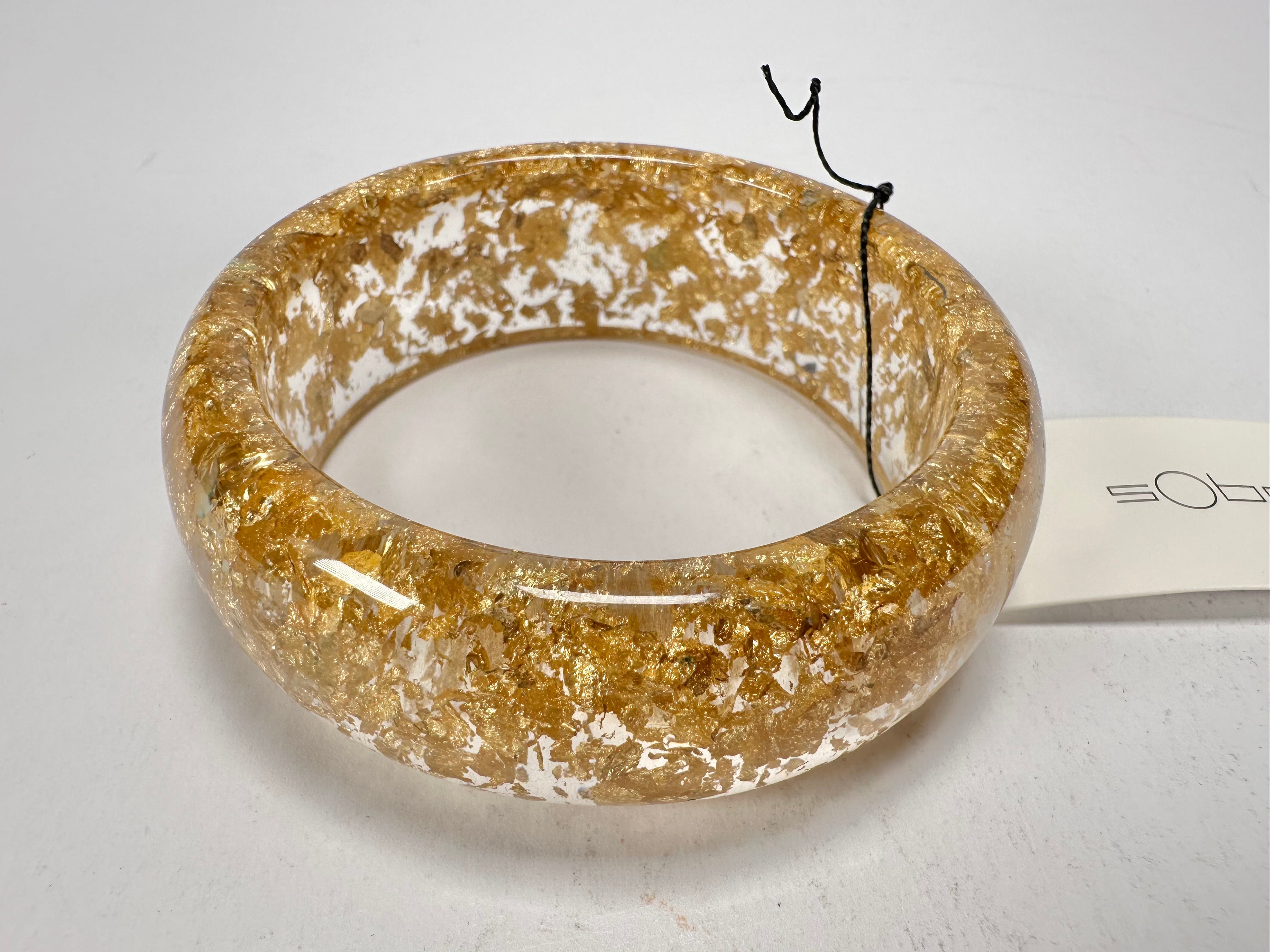 Sobral - Metalique "PB24" Resin Solid Bangle ( 003811 )