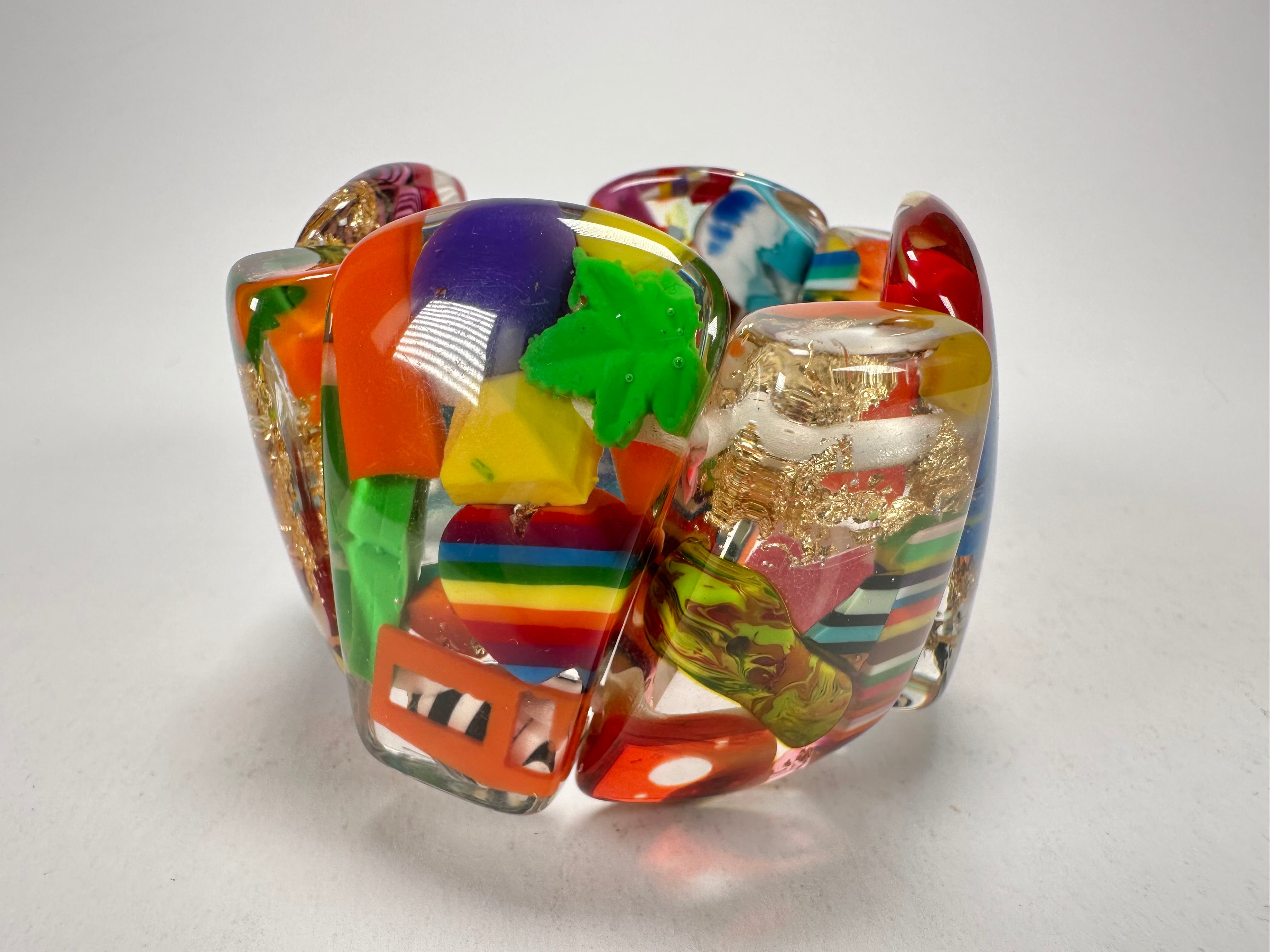 Sobral - Past Present "Recreio" Elasticated Resin Bracelet ( 005092 )