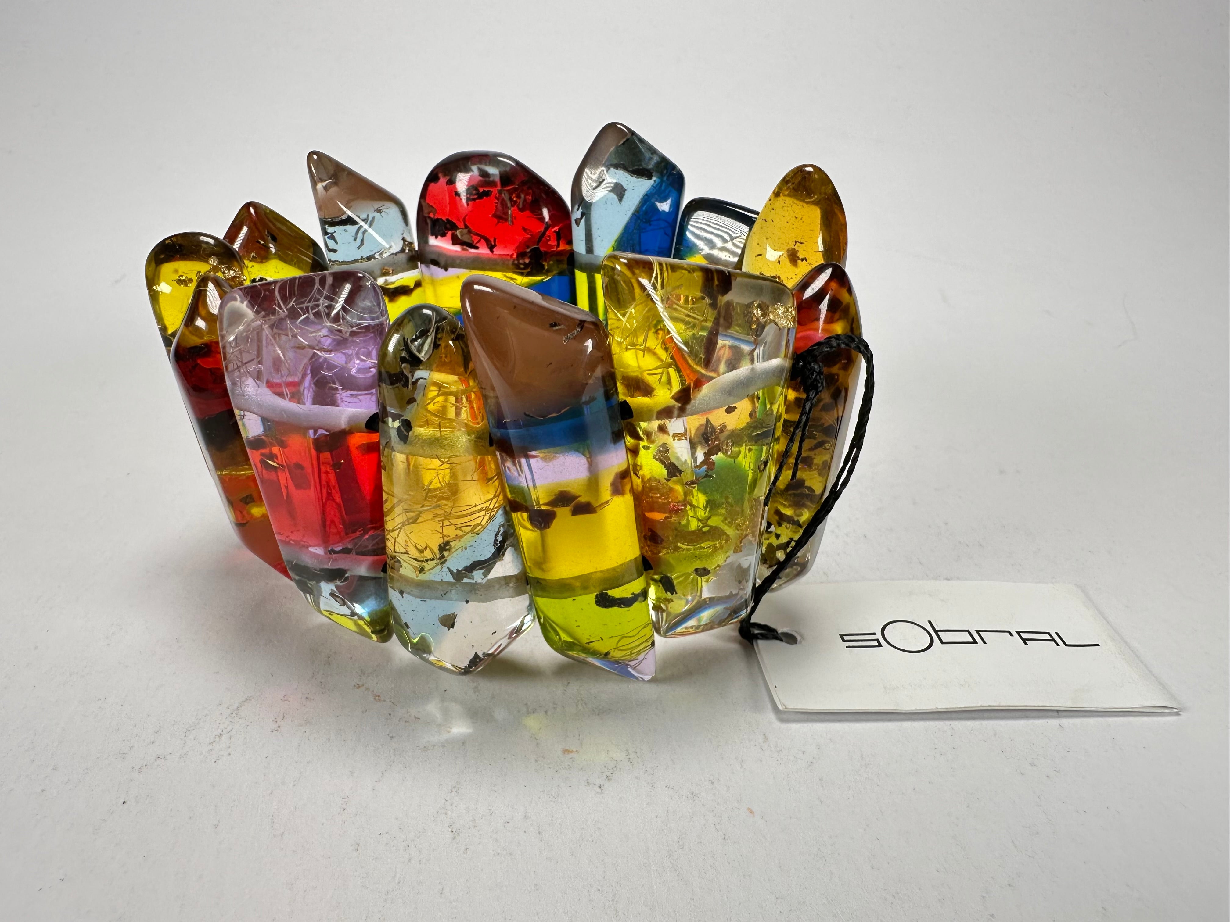 Sobral - Sobralita "Itaperica" Elasticated Resin Bracelet ( 005377 )
