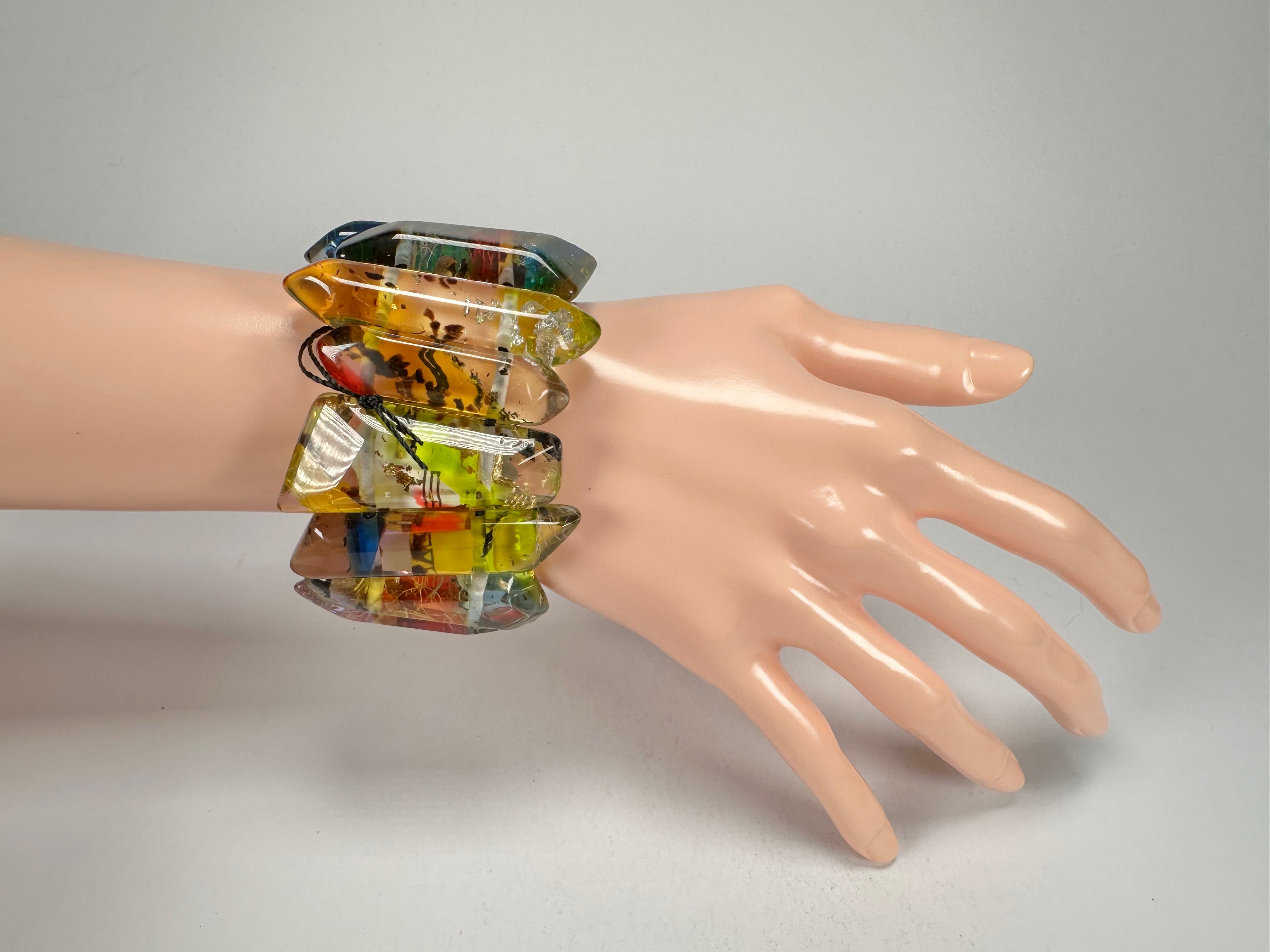 Sobral - Sobralita "Itaperica" Elasticated Resin Bracelet ( 005377 )