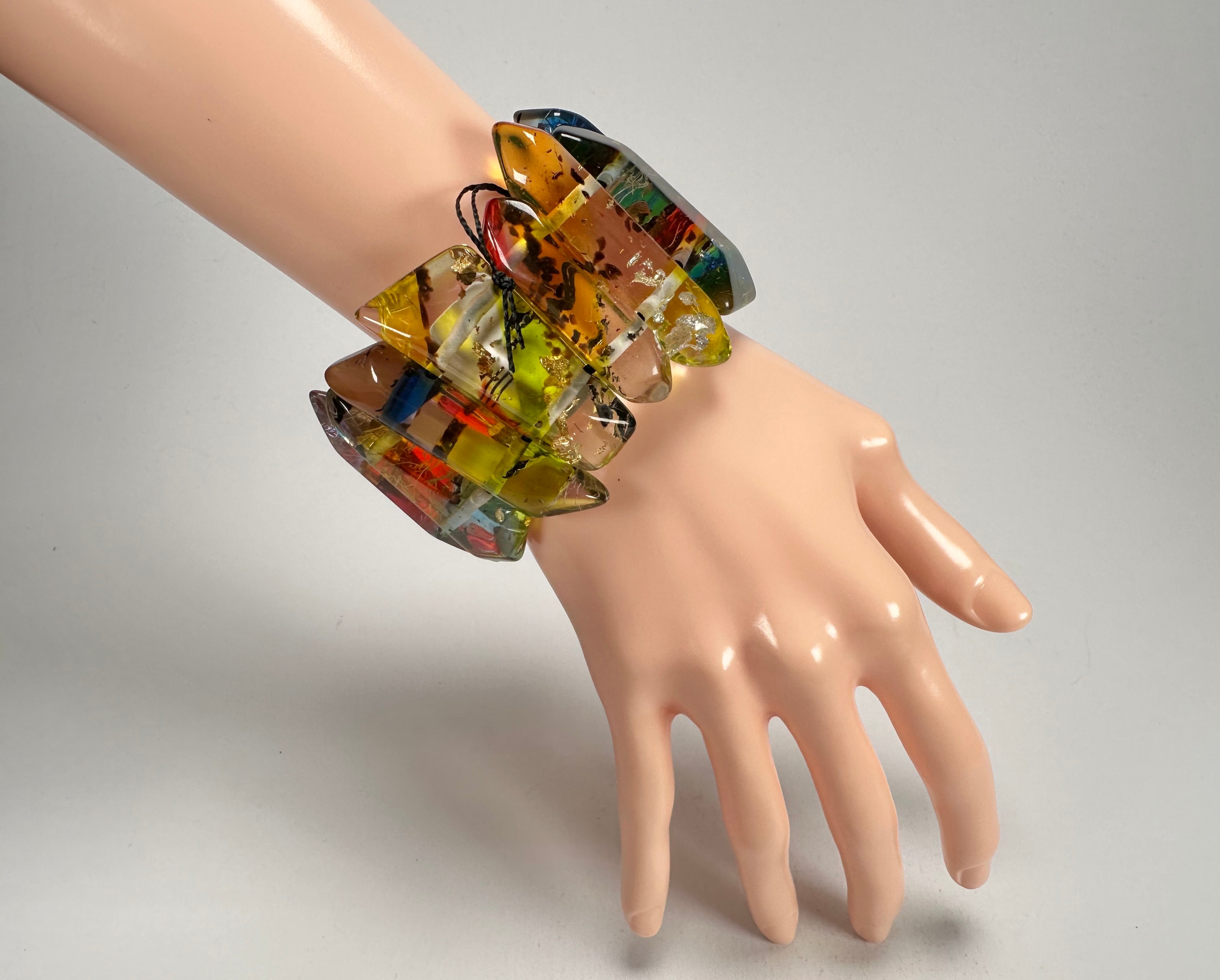 Sobral - Sobralita "Itaperica" Elasticated Resin Bracelet ( 005377 )