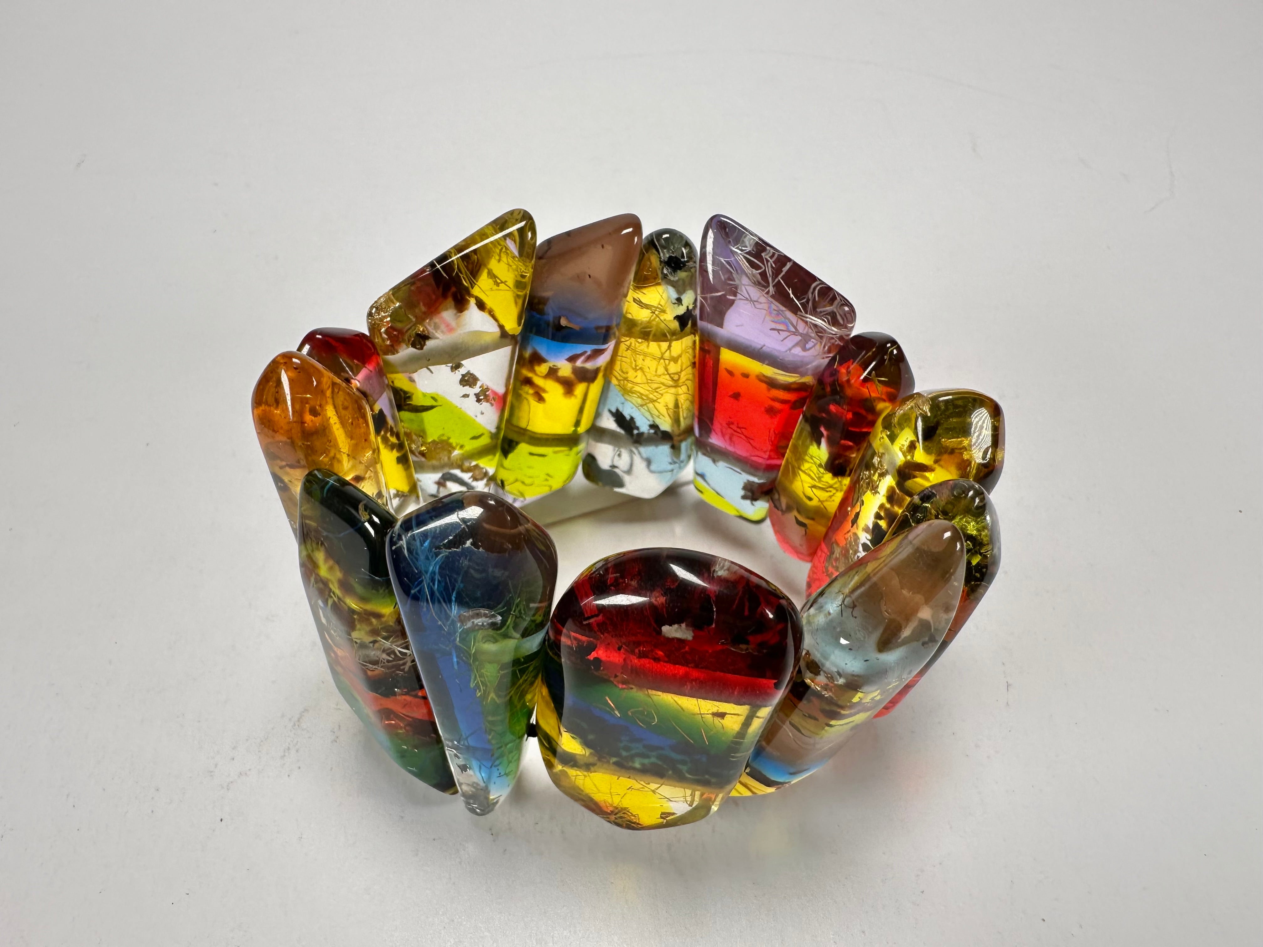 Sobral - Sobralita "Itaperica" Elasticated Resin Bracelet ( 005377 )