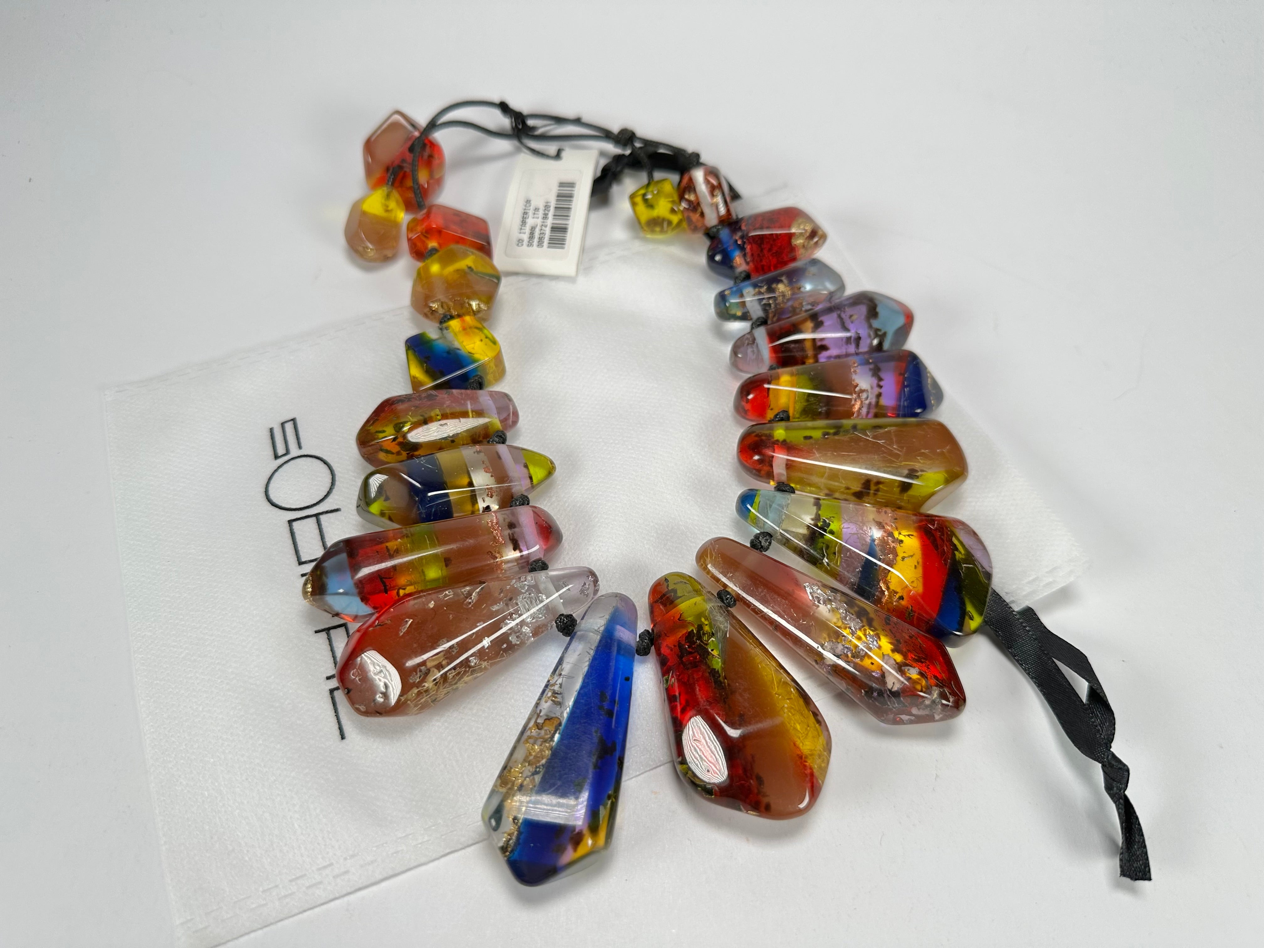 Sobral - Sobralita "Itaperica" Resin Necklace ( 005372 )