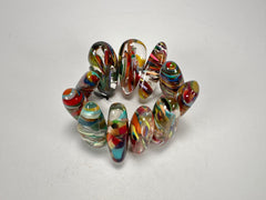 Sobral - Baru "Onda" Elasticated Resin Bracelet ( 005329 )