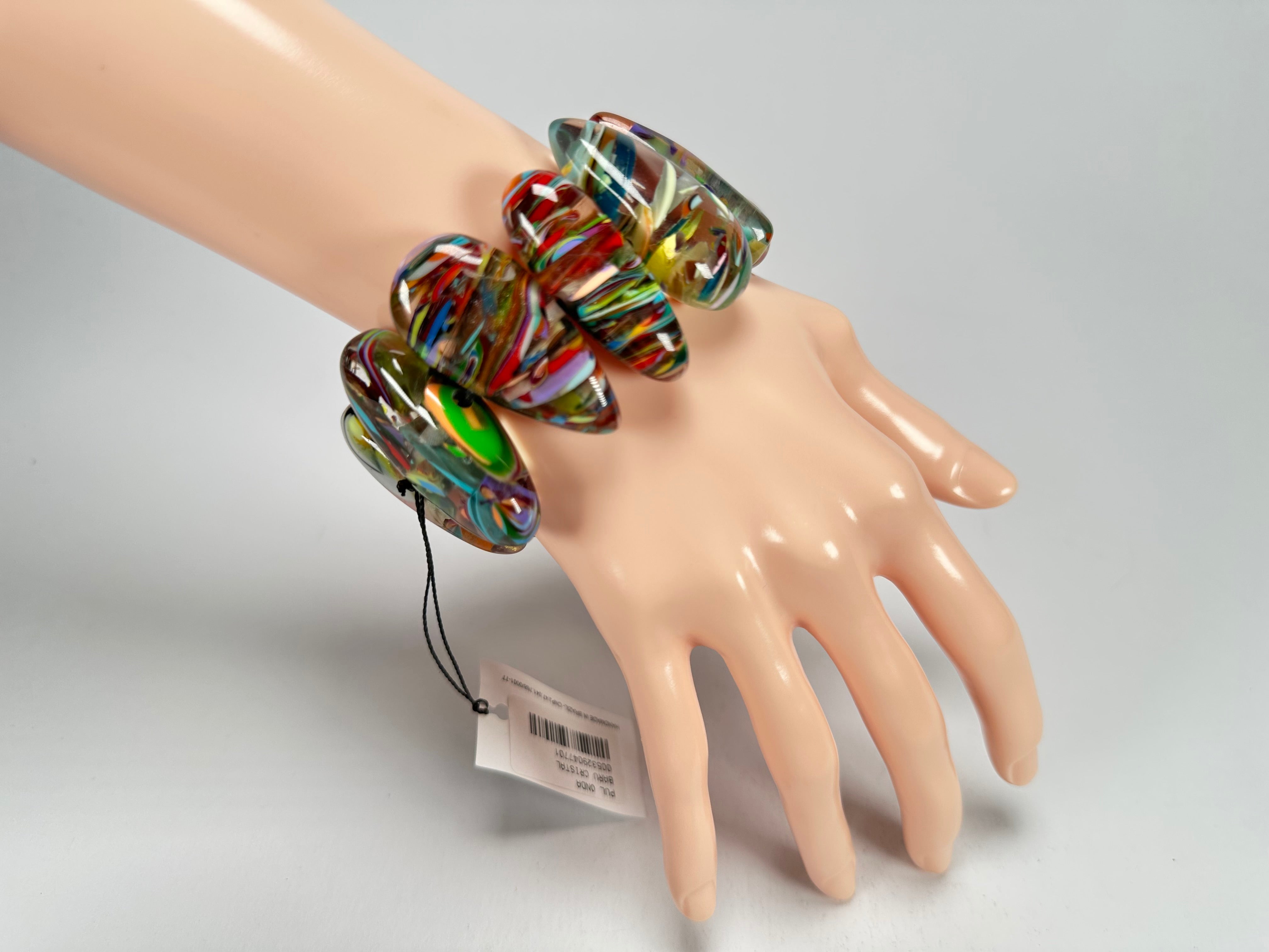 Sobral - Baru "Onda" Elasticated Resin Bracelet ( 005329 )