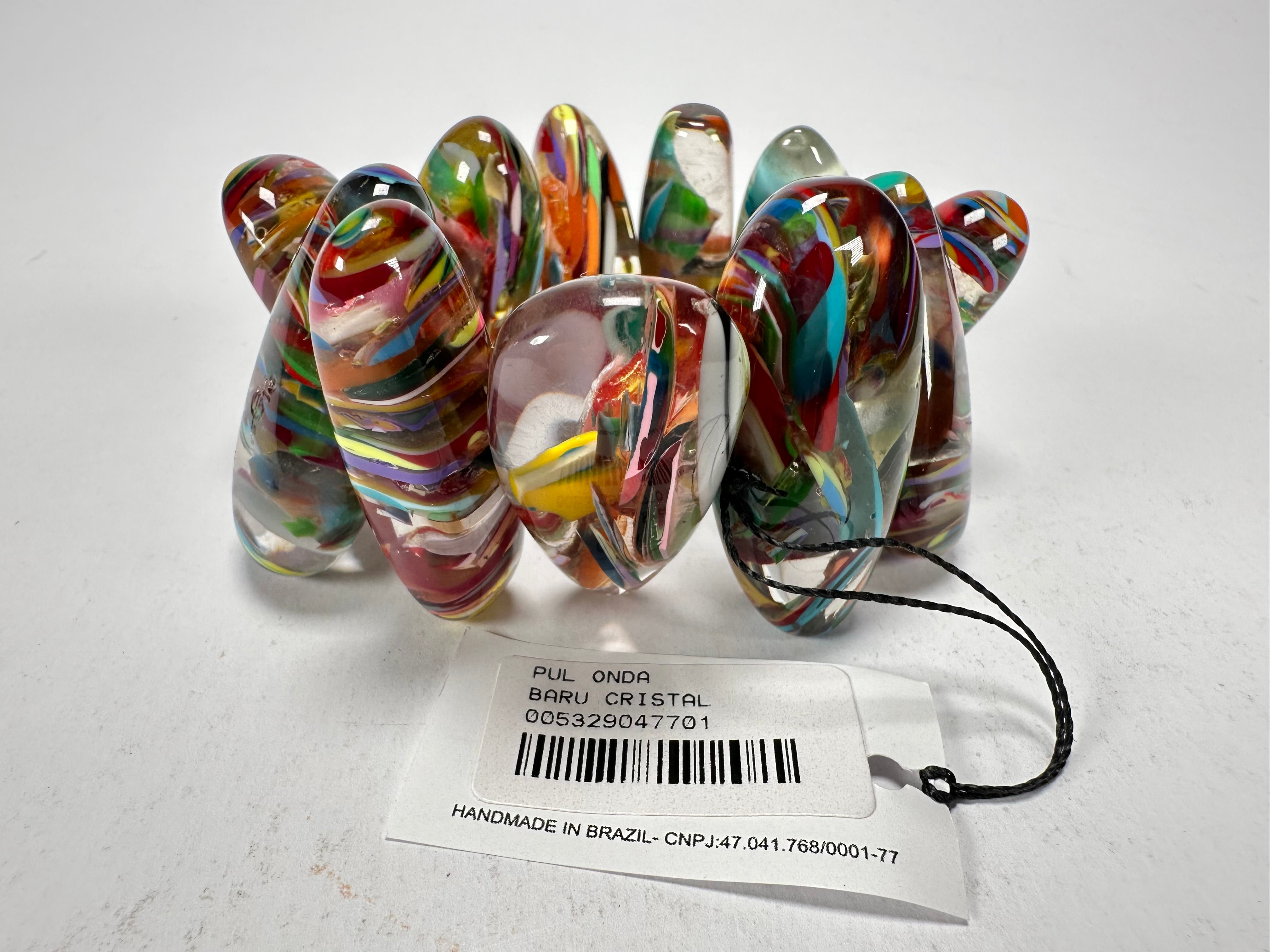 Sobral - Baru "Onda" Elasticated Resin Bracelet ( 005329 )