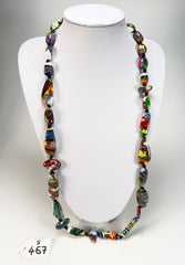 Sobral - Multi-Colour "New Habilis" Pollock Resin Necklace ( 005259 )