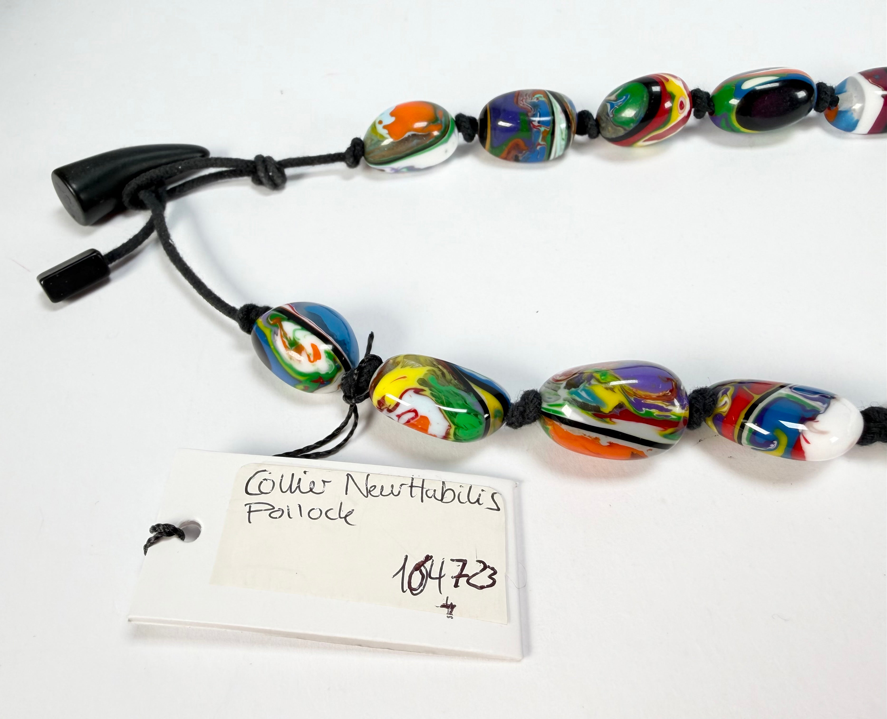 Sobral - Multi-Colour "New Habilis" Pollock Resin Necklace ( 005259 )