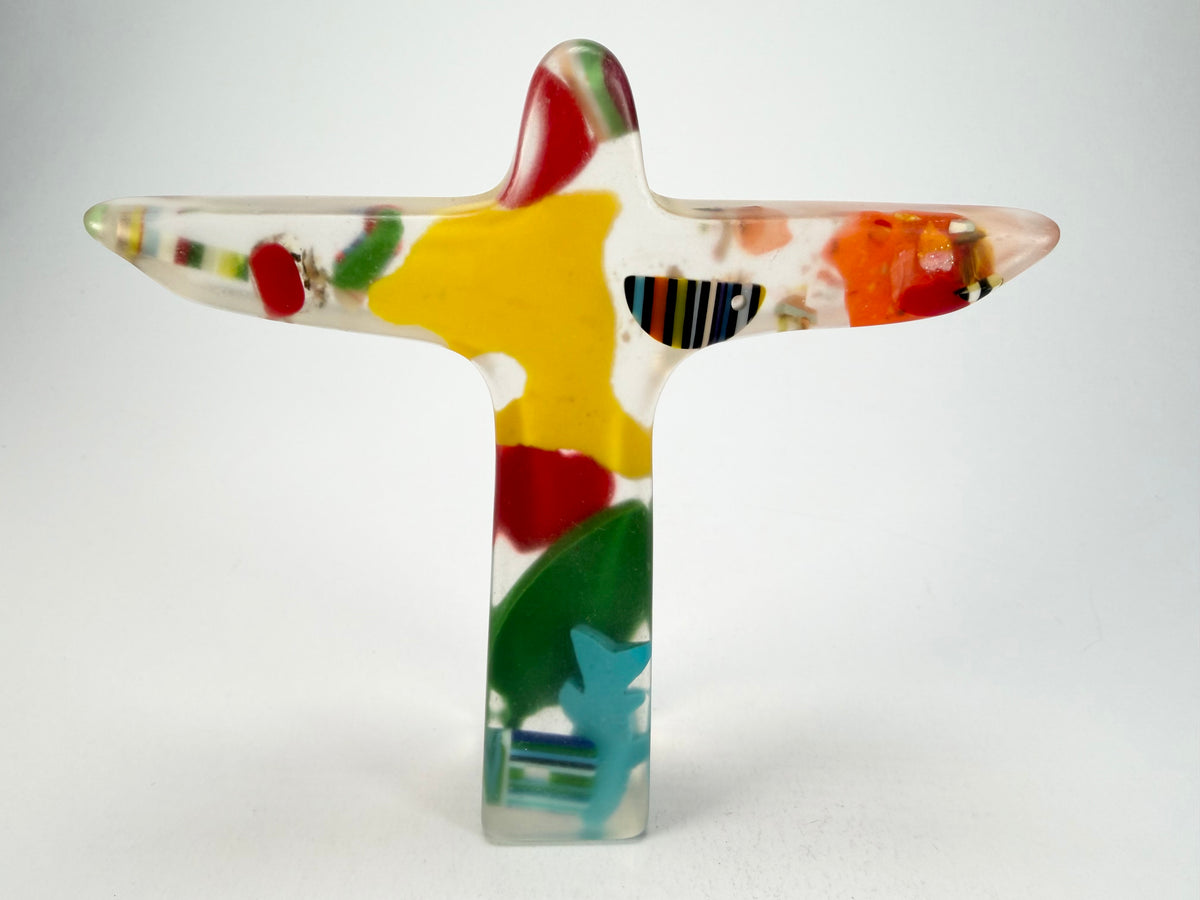Sobral - Landmark "Cristo" Past Present Medium 14cm Statue Ornament ( 000000 )