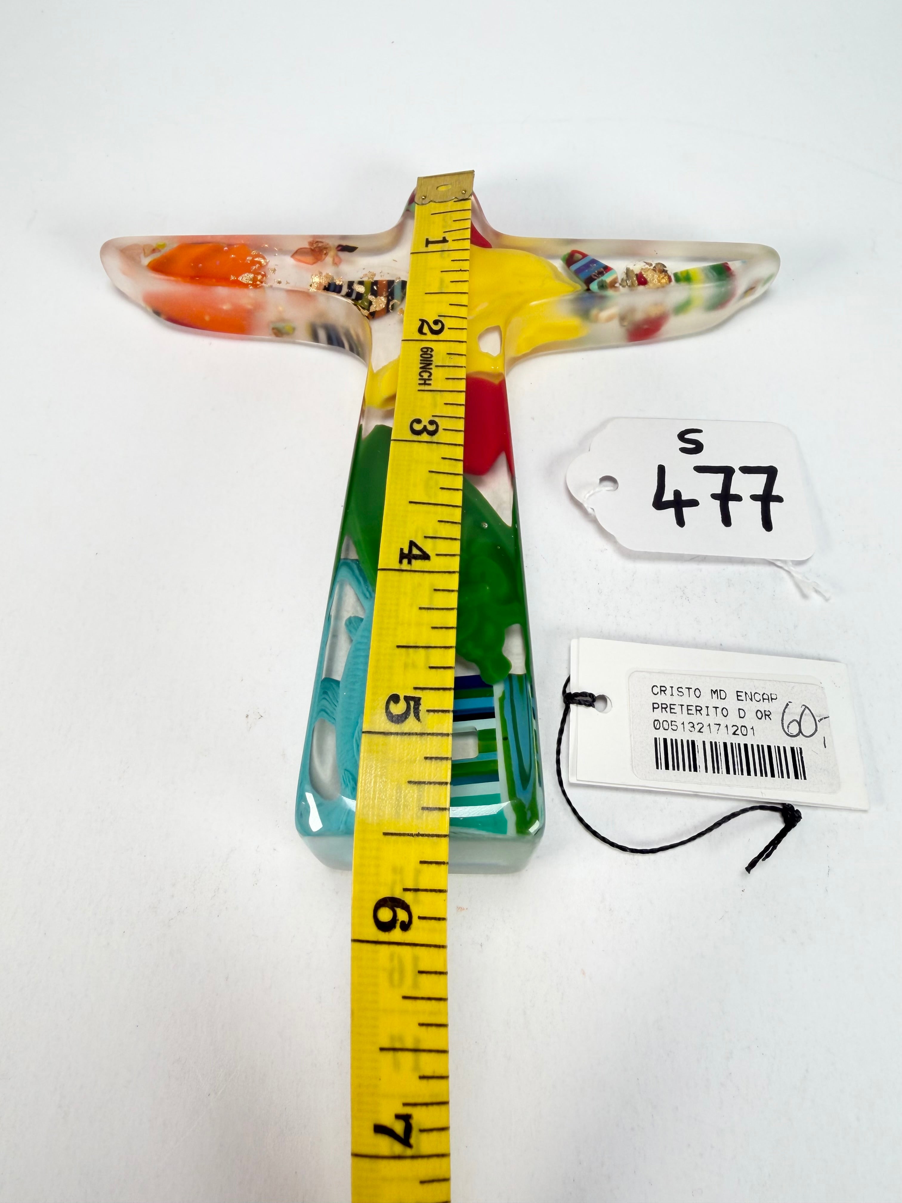 Sobral - Landmark "Cristo" Past Present Medium 14cm Statue Ornament ( 000000 )
