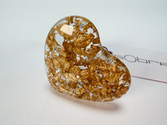 Sobral - Metalique "Mini Ariadne" Resin Ring ( 005543 ) - Size UK X / US 11.5