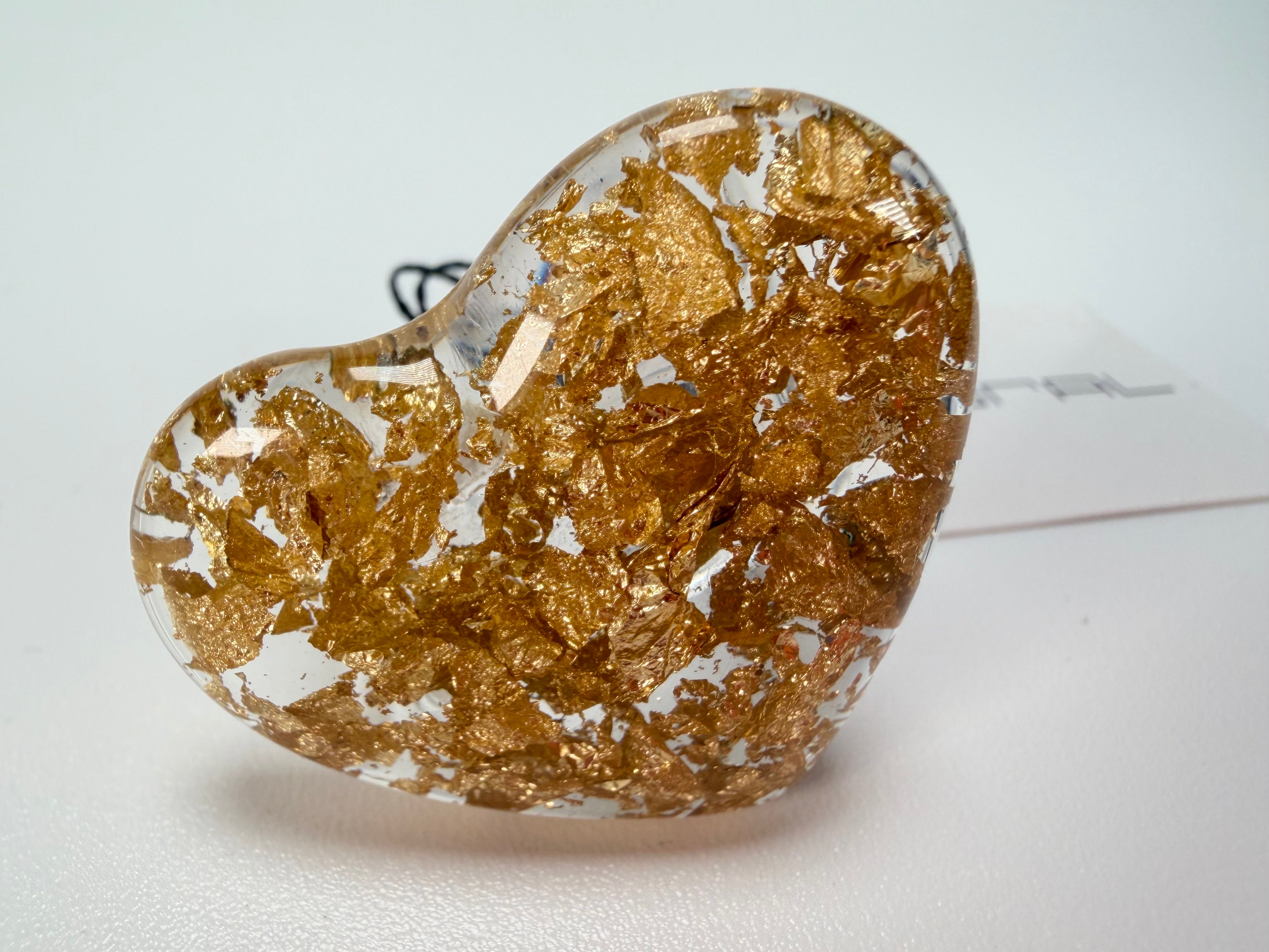 Sobral - Metalique "Mini Ariadne" Resin Ring ( 005543 ) - Size UK X / US 11.5