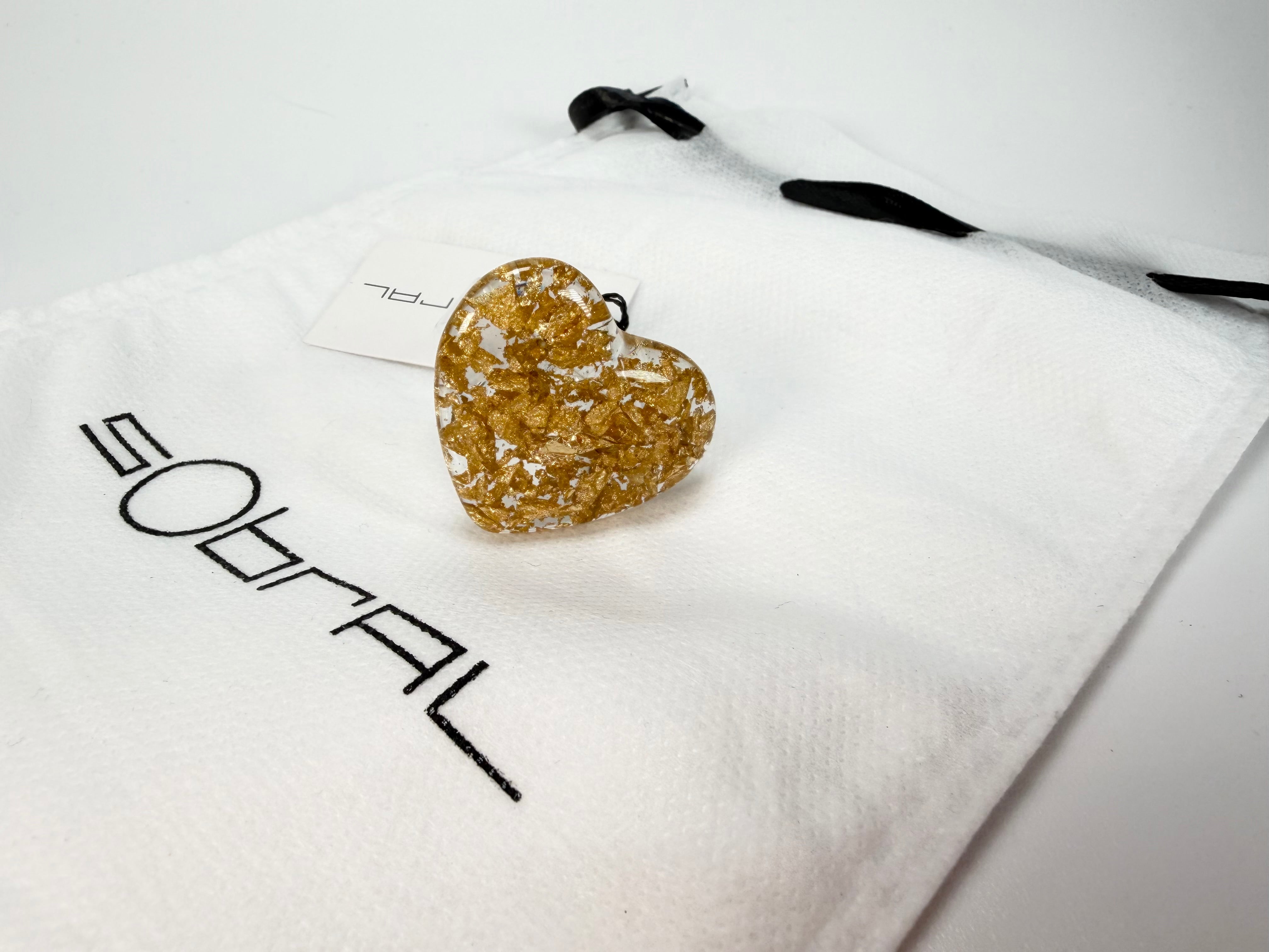 Sobral - Metalique "Mini Ariadne" Resin Ring ( 005543 ) - Size UK X / US 11.5