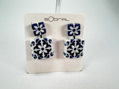 Sobral - Lisboa "Belém " Resin Earrings ( 005474 )