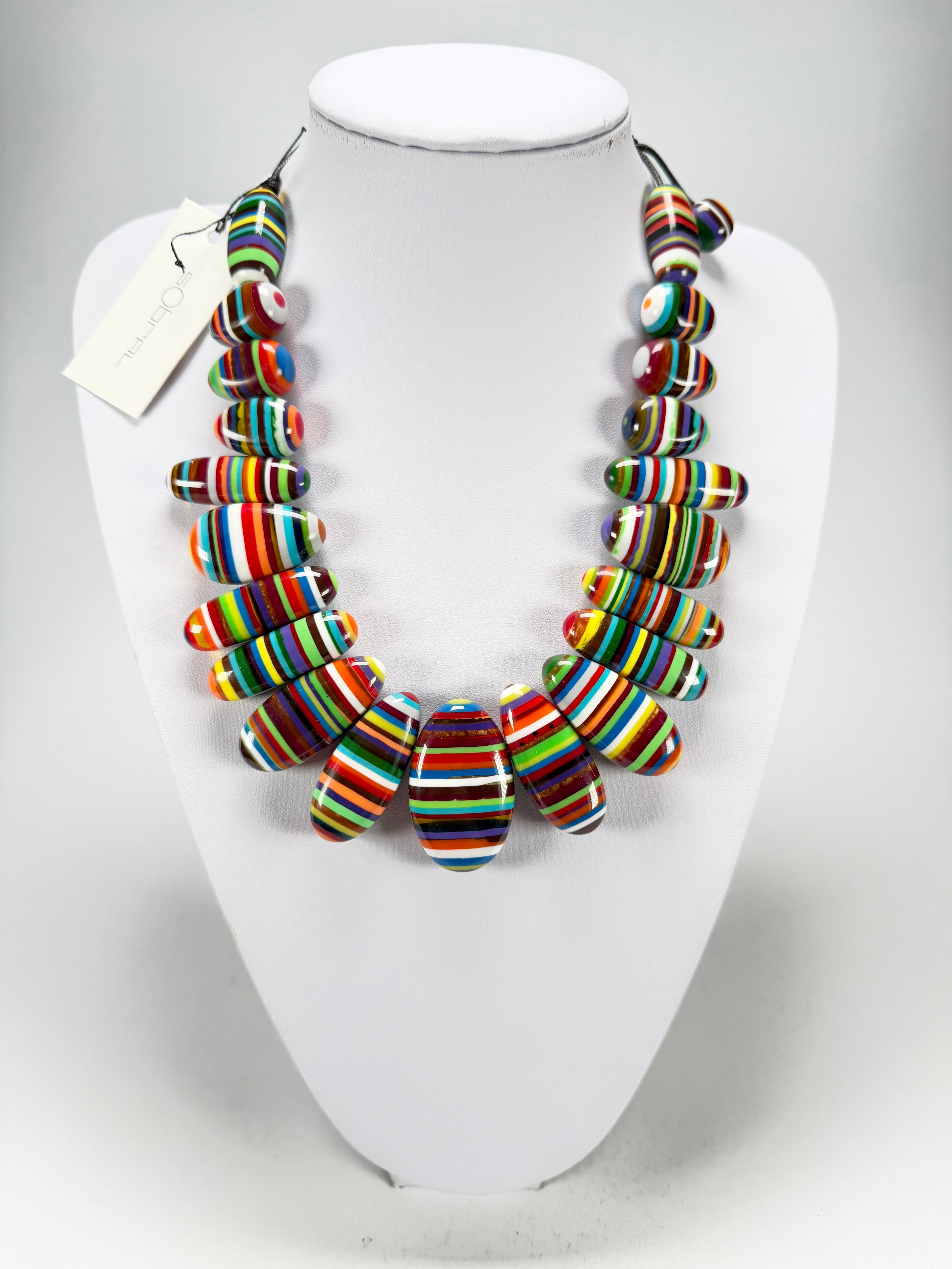 Sobral - Pop Art "Mônica" Resin Necklace ( 005412 )