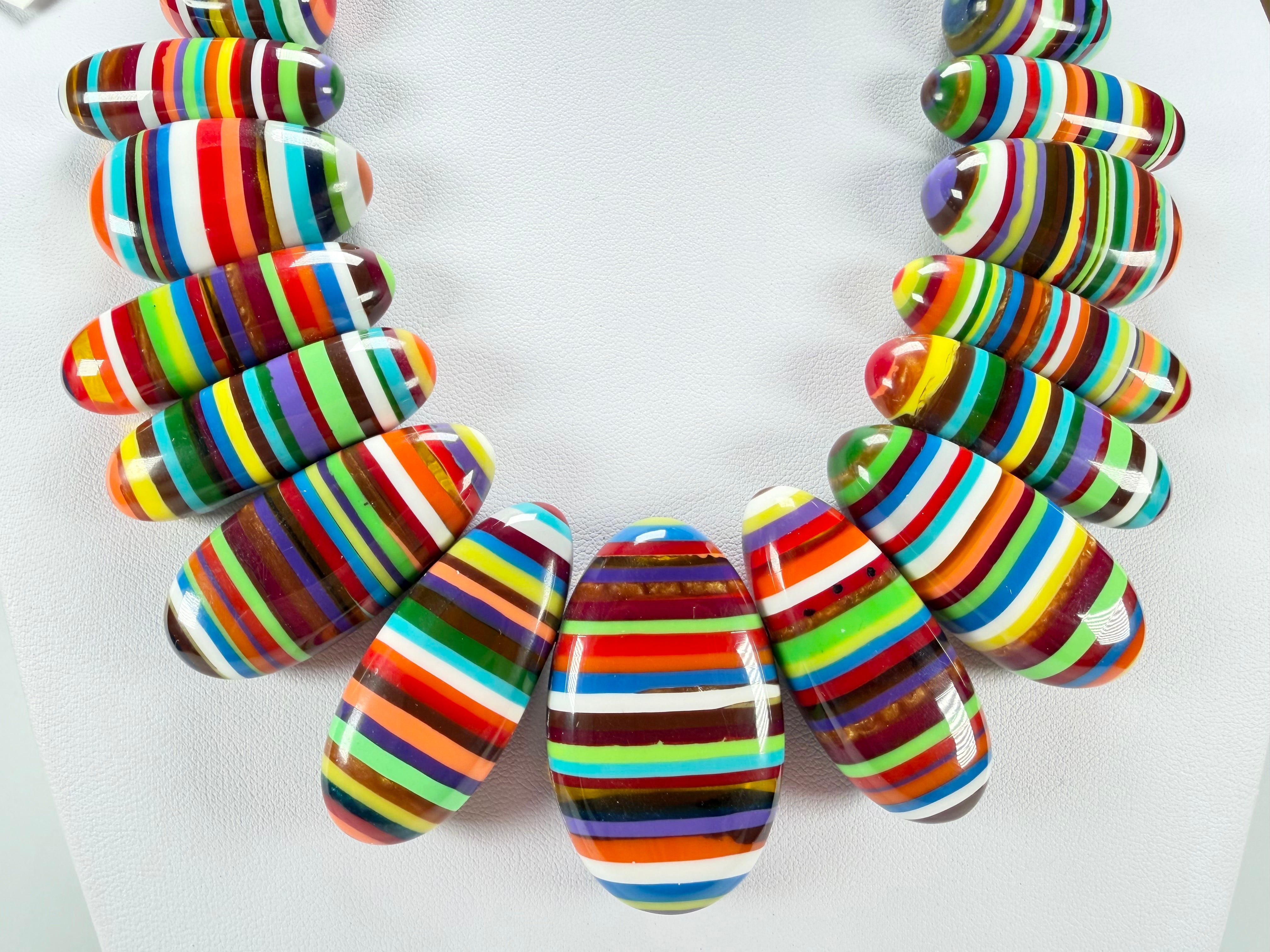 Sobral - Pop Art "Mônica" Resin Necklace ( 005412 )